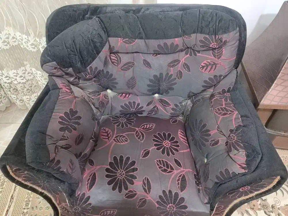 فروش مبل ۷نفر|مبلمان خانگی و میز عسلی|رودبنه, |دیوار