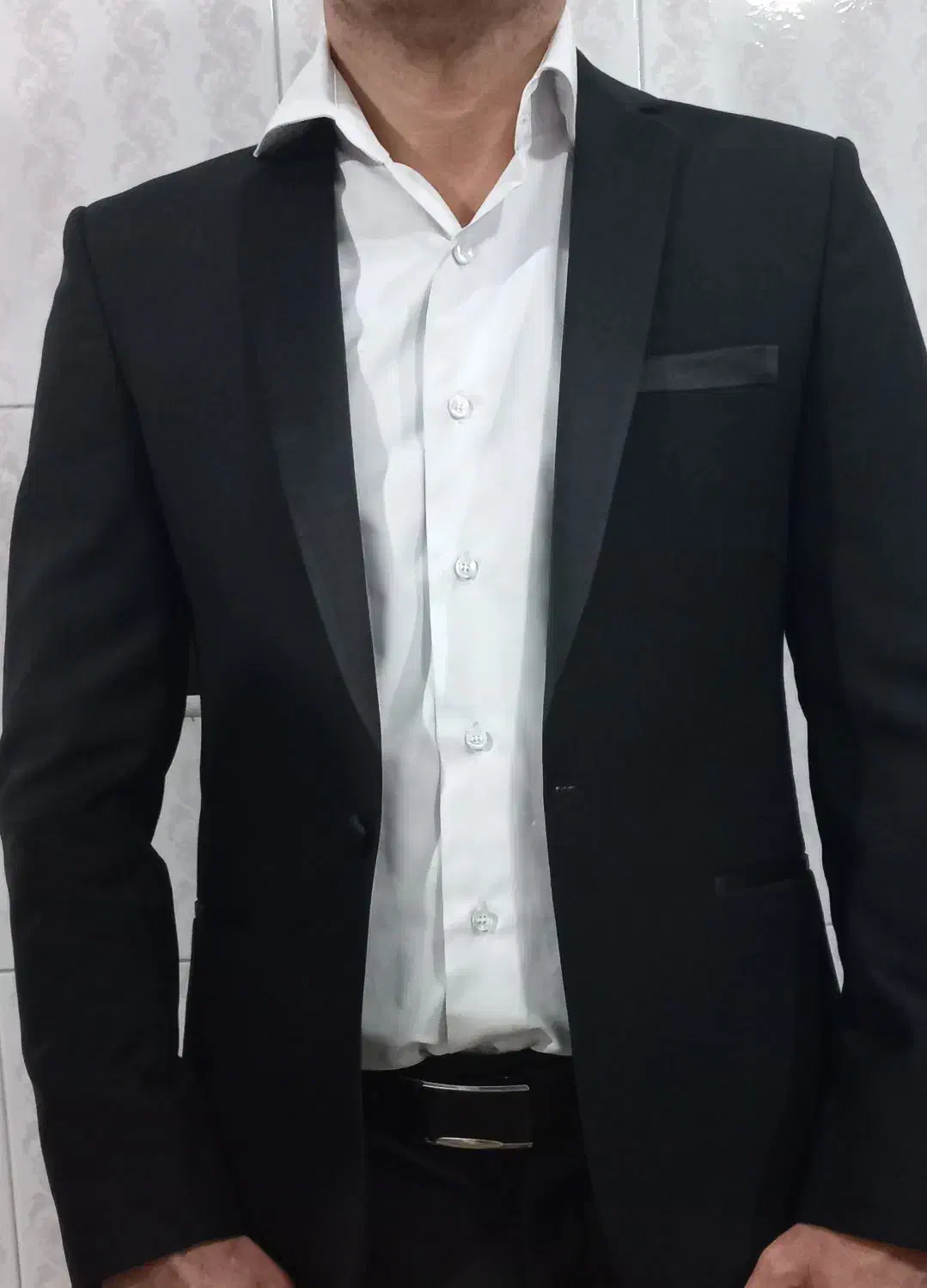 کت و شلوار مشکی ترکیه سایز ۴۶|لباس|پارس‌آباد, |دیوار