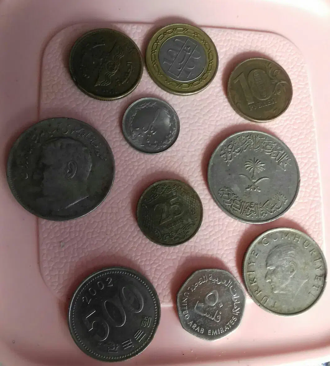 سکه های خارجی وایرانی|کلکسیون سکه، تمبر، اسکناس|مشهد, کوی سیدی|دیوار