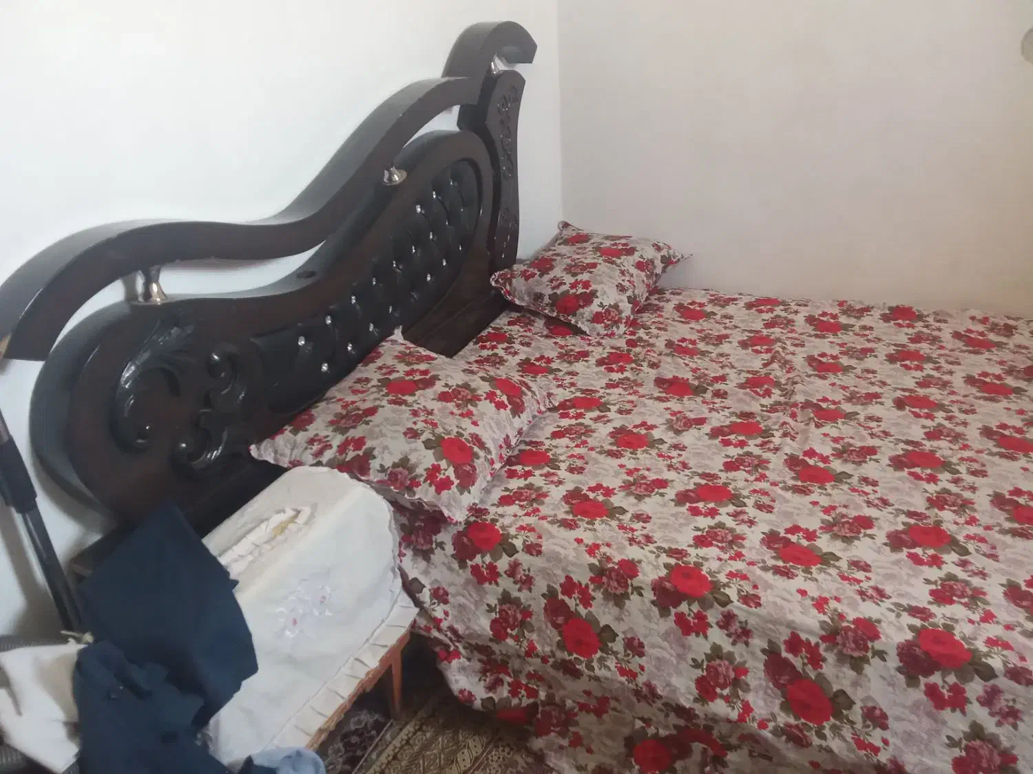 تخت خواب|تخت و سرویس خواب|شیروان (خراسان), |دیوار