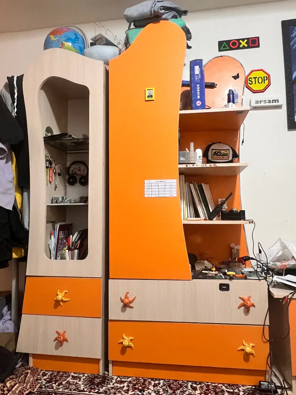 تخت نوجوانی دوتا همه باهم هر قیمتی ک بدین ببرید|تخت و صندلی بچه|قم, پردیسان|دیوار