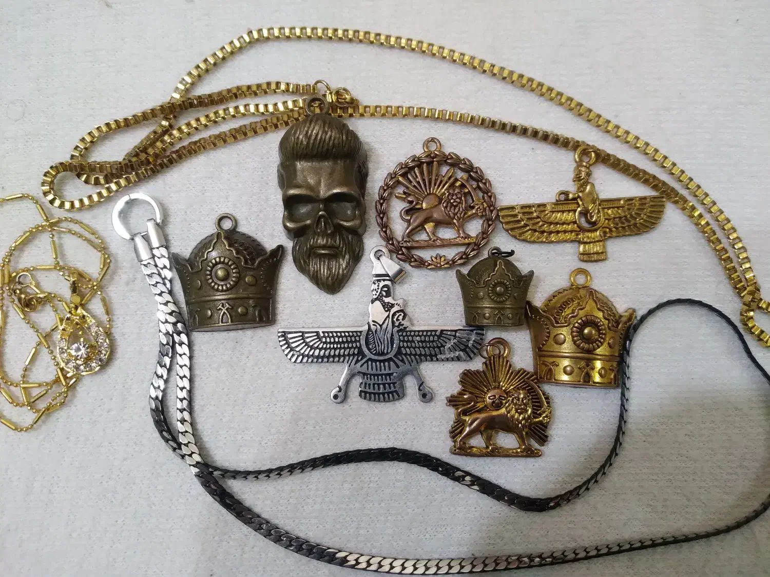 پلاک گردن آویز ونگین وتسبیح وانواع مهرها|بدلیجات|دزفول, |دیوار