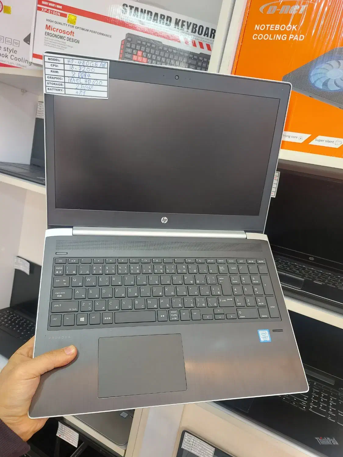 لپتاپcore i5رم8ddr4هاردssd  کاملانوباکارتن‌باضمانت|رایانه همراه|تهران, پونک|دیوار