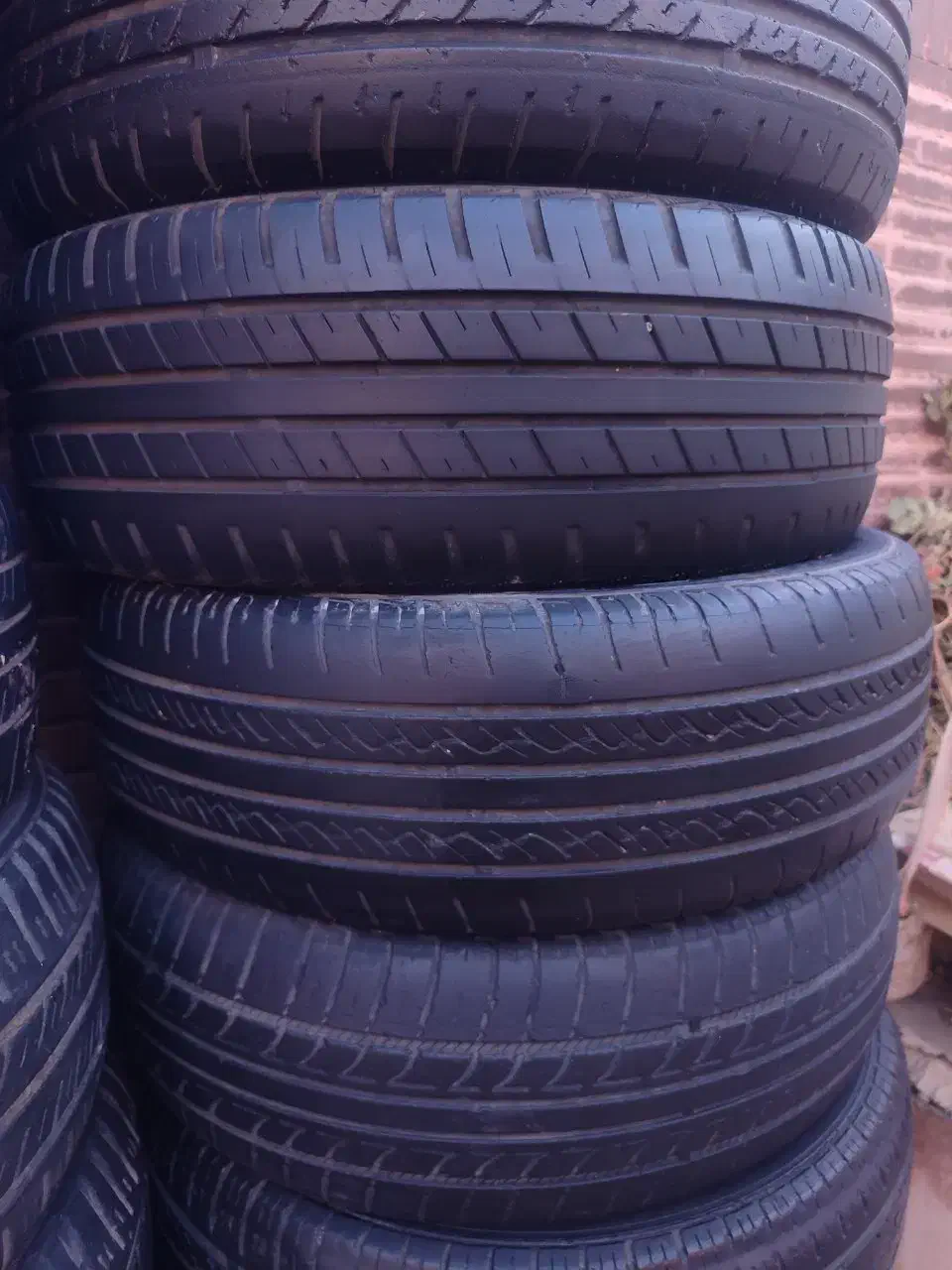 لاستیک استوک پراید پژو سمند و...|قطعات یدکی و لوازم جانبی|رباط‌کریم, رباط‌کریم|دیوار