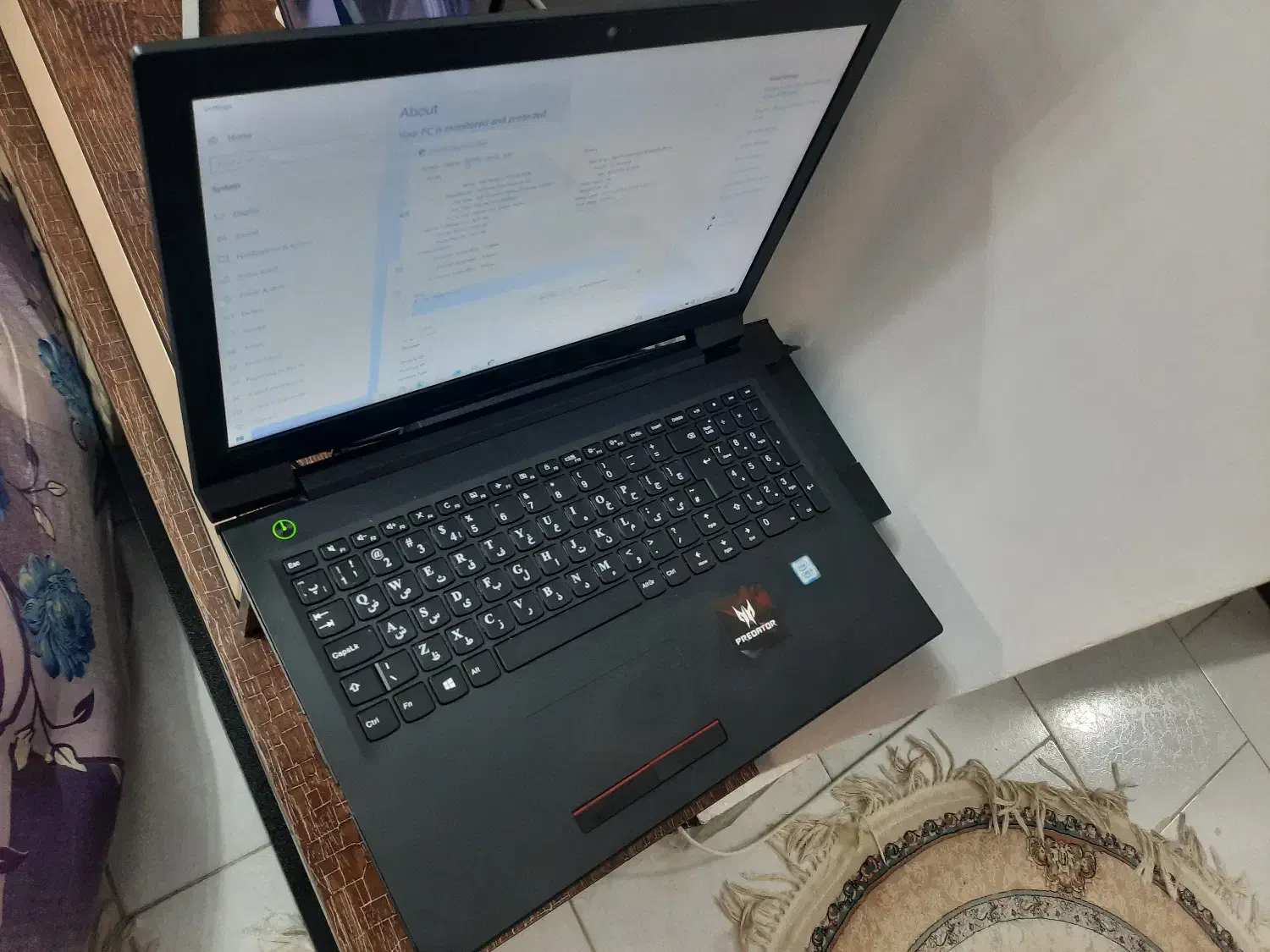 لپتاپ lenovo مهندسی و گیم|رایانه همراه|ساری, |دیوار