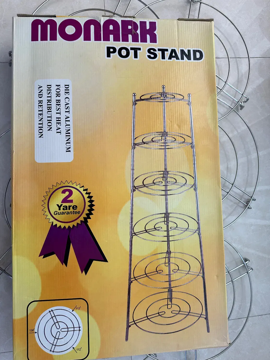 استند قابلمه|آب‌چکان و نظم‌دهنده ظروف|قم, هنرستان|دیوار