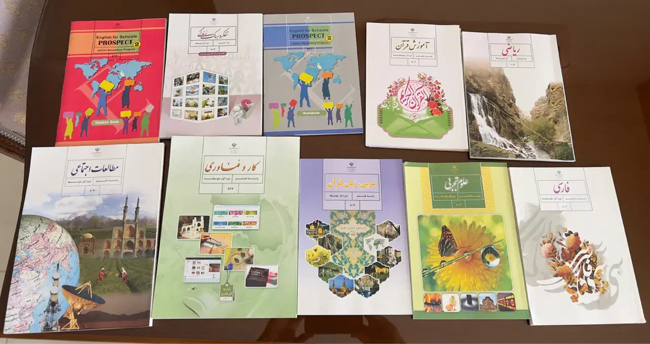 کتاب پایه هشتم|کتاب و مجله آموزشی|کیش, |دیوار