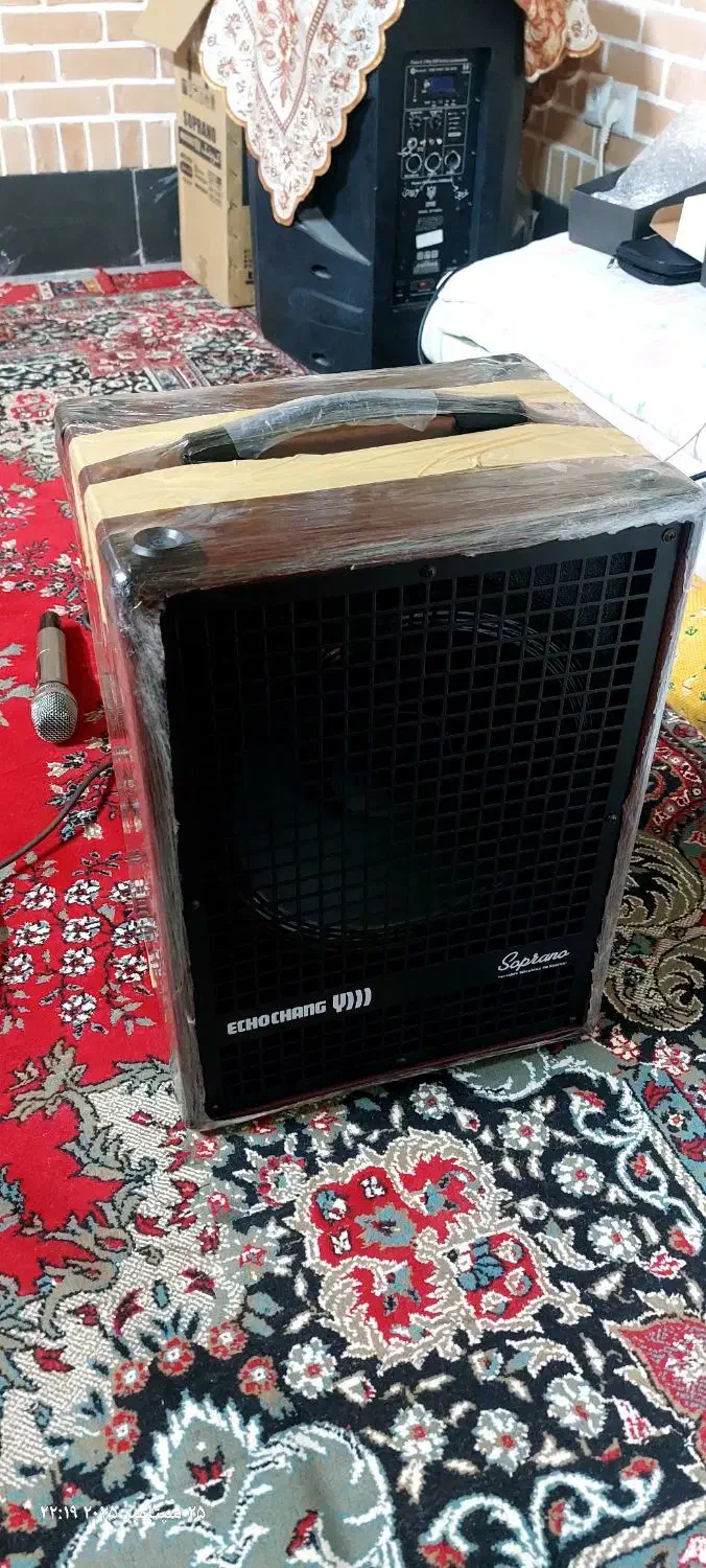 اکوهمراه چنگ میکروفن سرخود|پخش‌کننده همراه|نیشابور, فخریه|دیوار