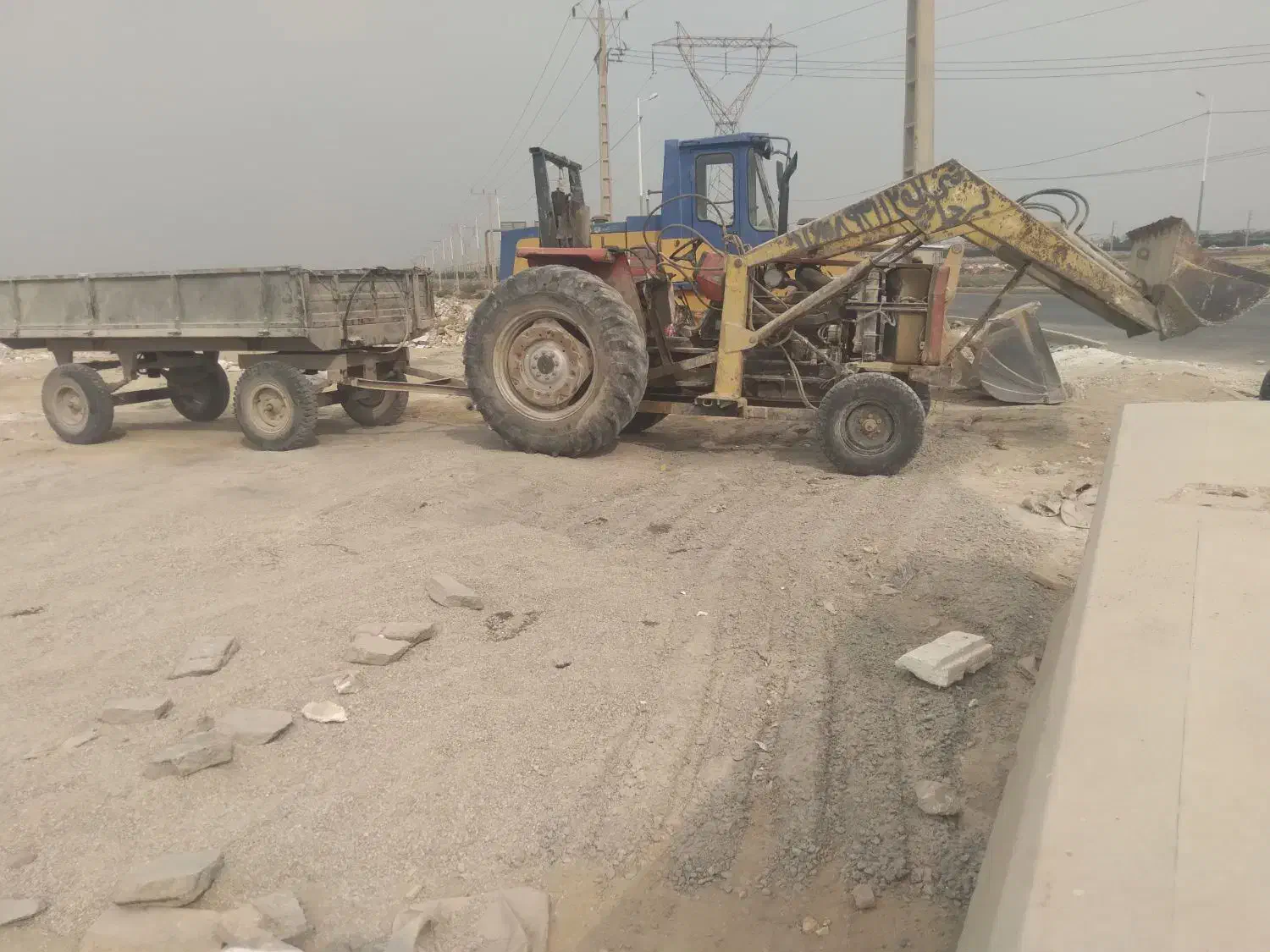 استیجاری تراکتور بیلدار|خودرو سنگین|بندر امام خمینی, |دیوار