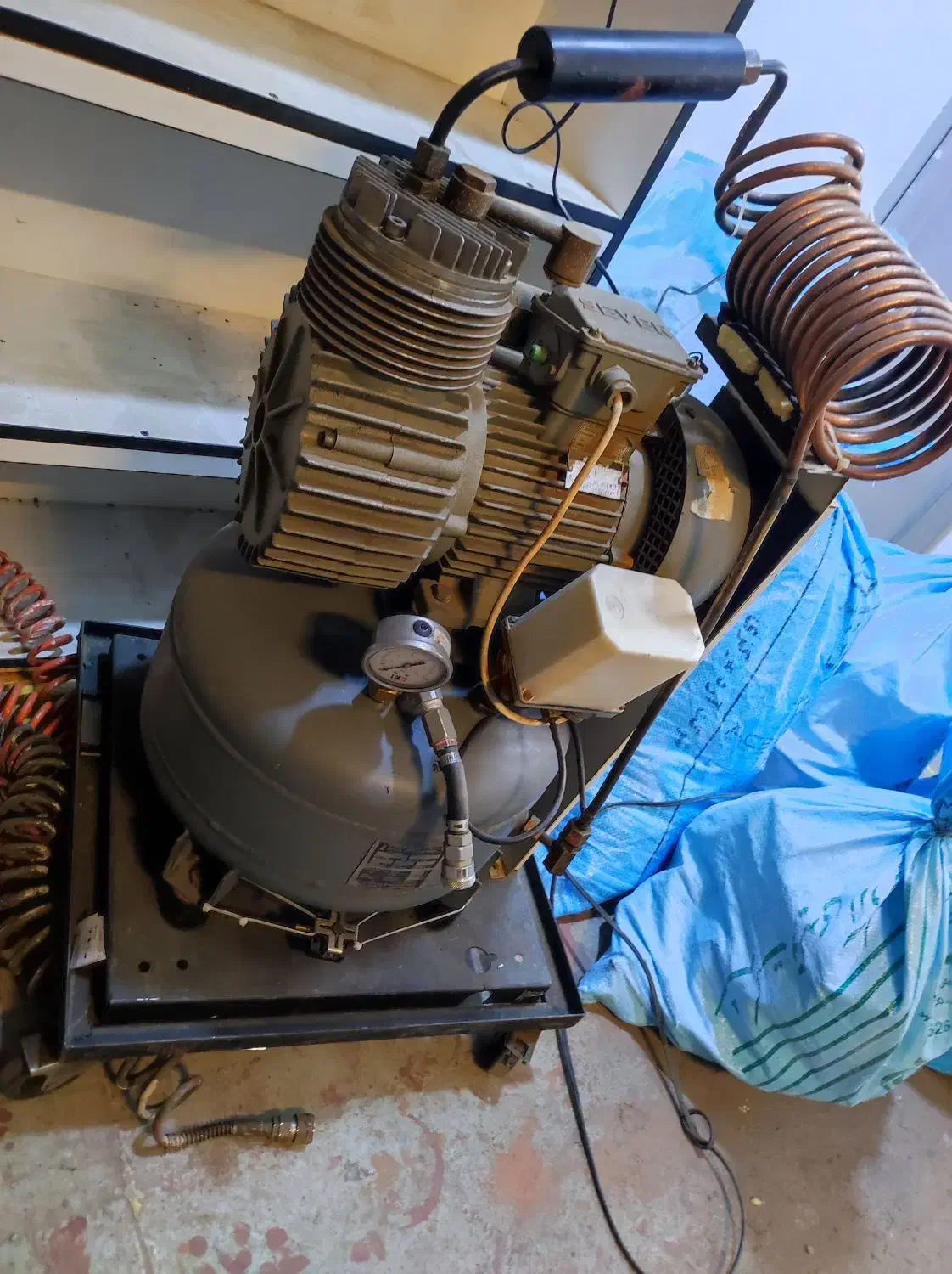 کمپرسور باد|ابزارآلات|کرج, کارخانه قند|دیوار