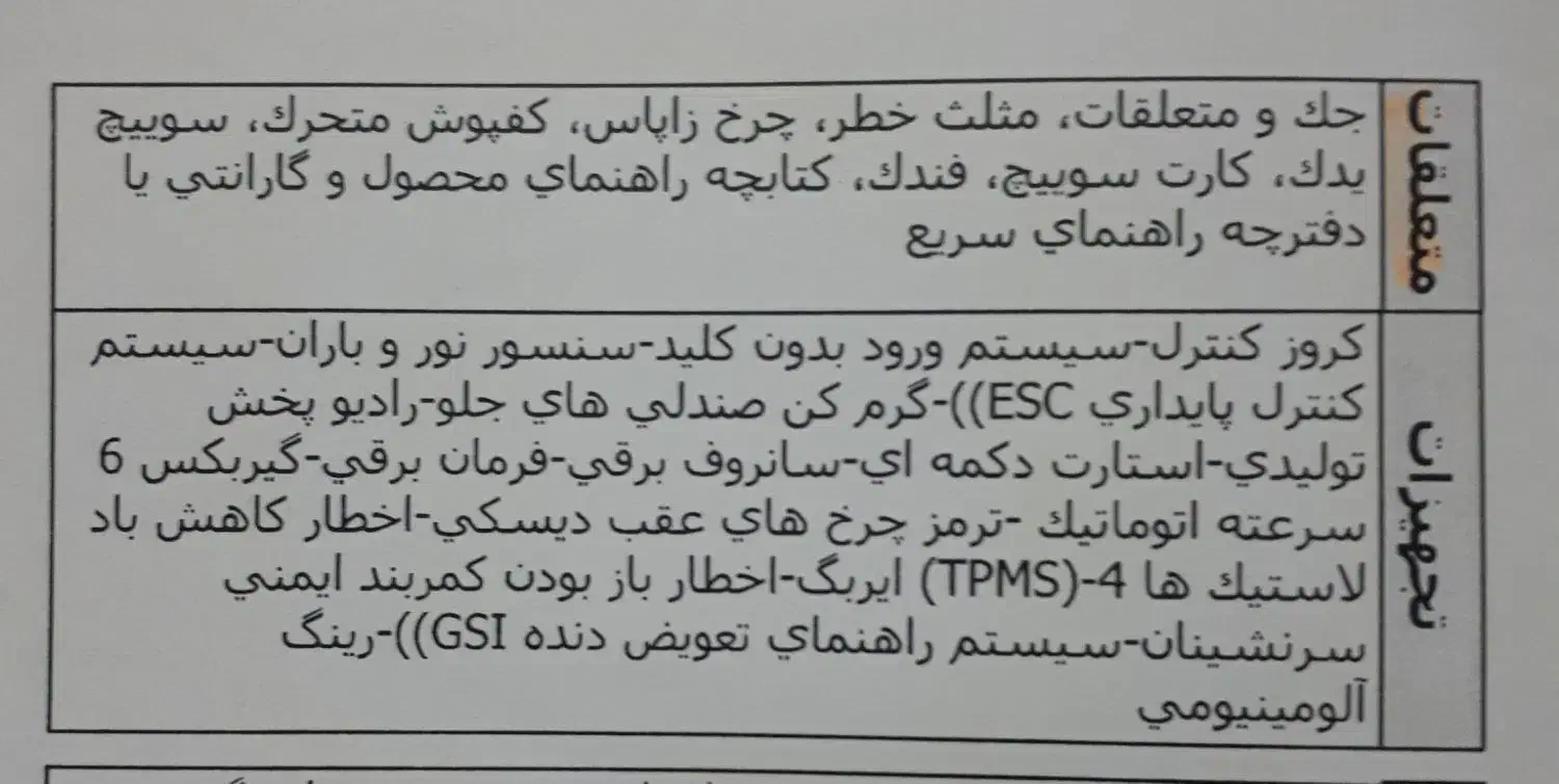 خودرو تارا V4 ال ایکس پلاس اتوماتیک جدید|خودرو سواری و وانت|اهواز, گلستان|دیوار