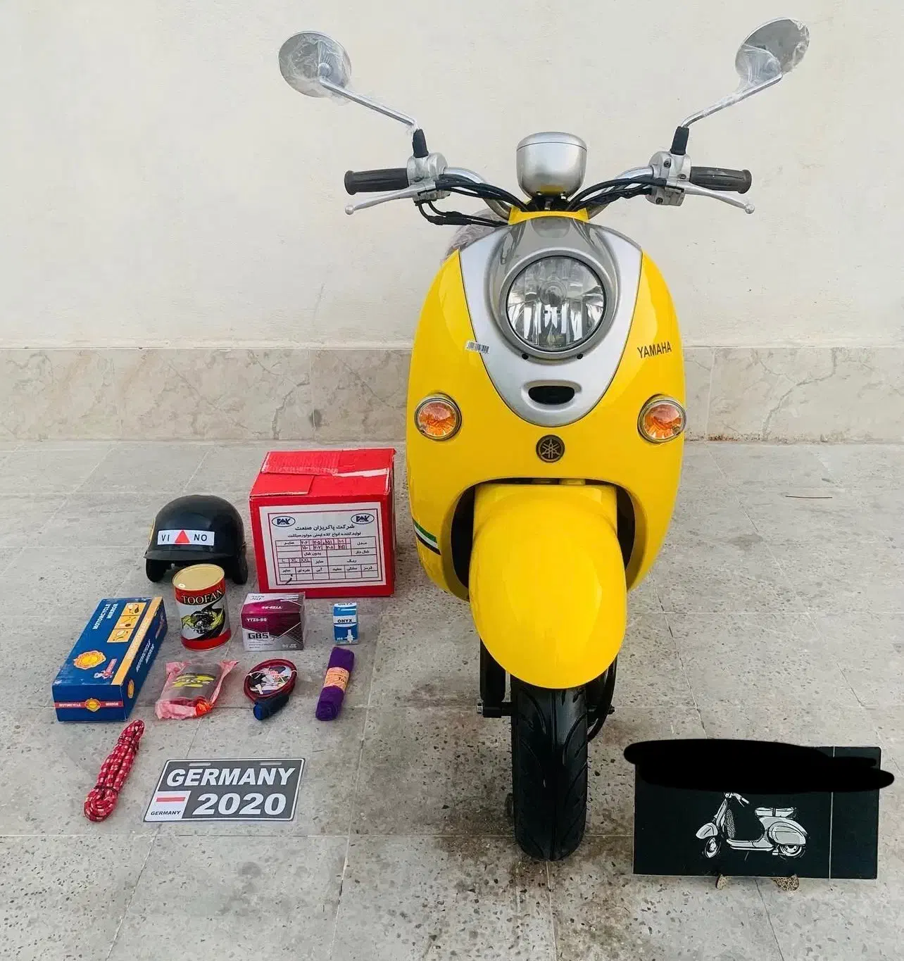 موتور یاماها وینو انژکتور فول ریموت در حد|موتورسیکلت|تهران, طرشت|دیوار