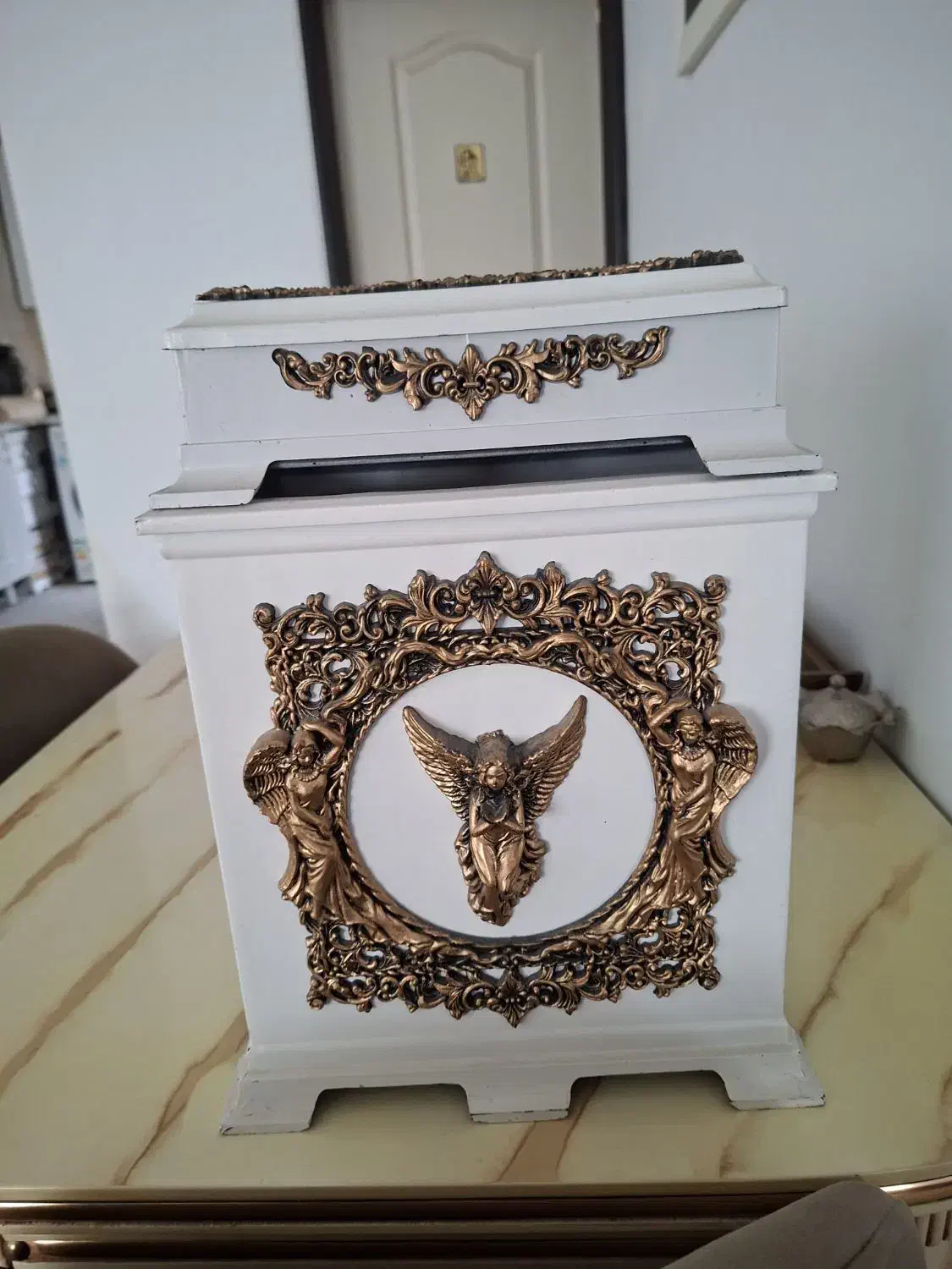 سطل زباله و جای دستمال ست|صنایع دستی و سایر لوازم تزئینی|هشتگرد, فاز ۷ مهستان|دیوار