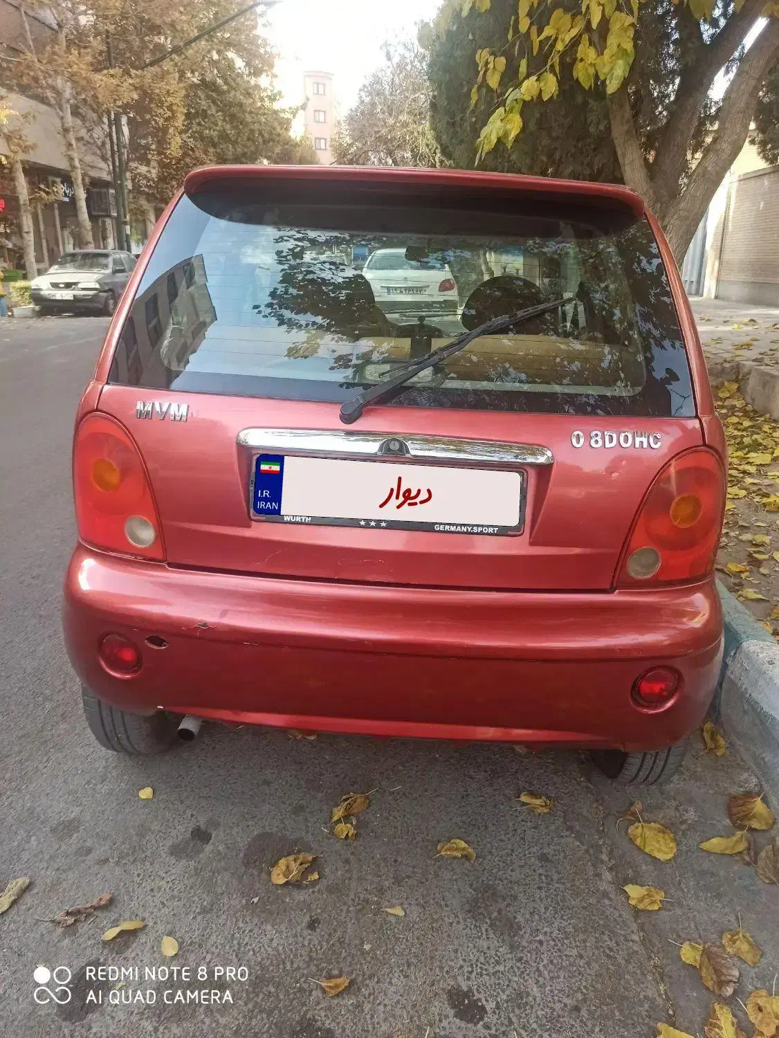 ام وی ام ۱۱۰/ ماتیز/ کم کار/ مدل ۸۷|خودرو سواری و وانت|اصفهان, وحید|دیوار