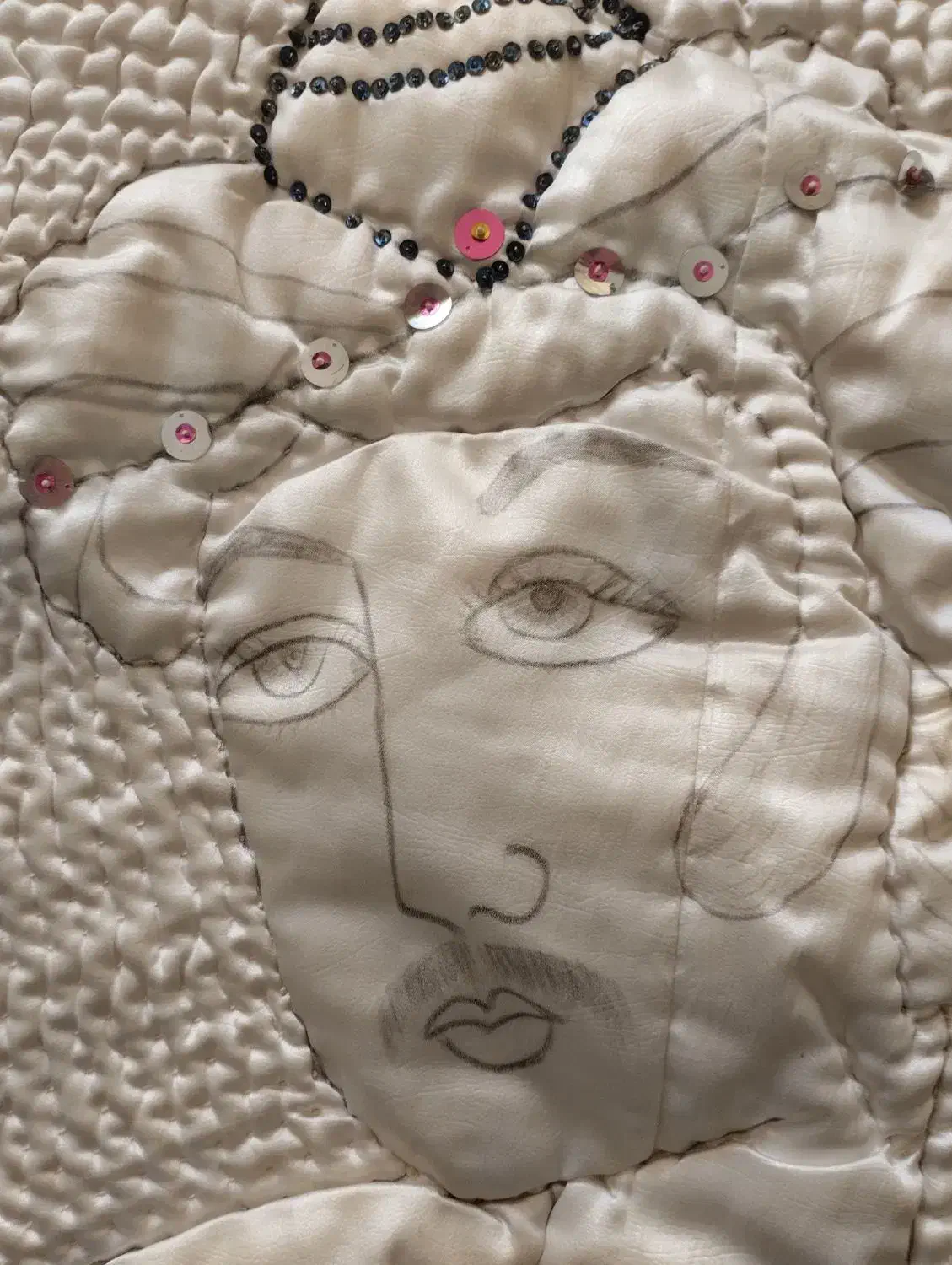 لحاف دستدوز دو نفره|رختخواب، بالش، پتو|شیراز, شهرک سراج|دیوار