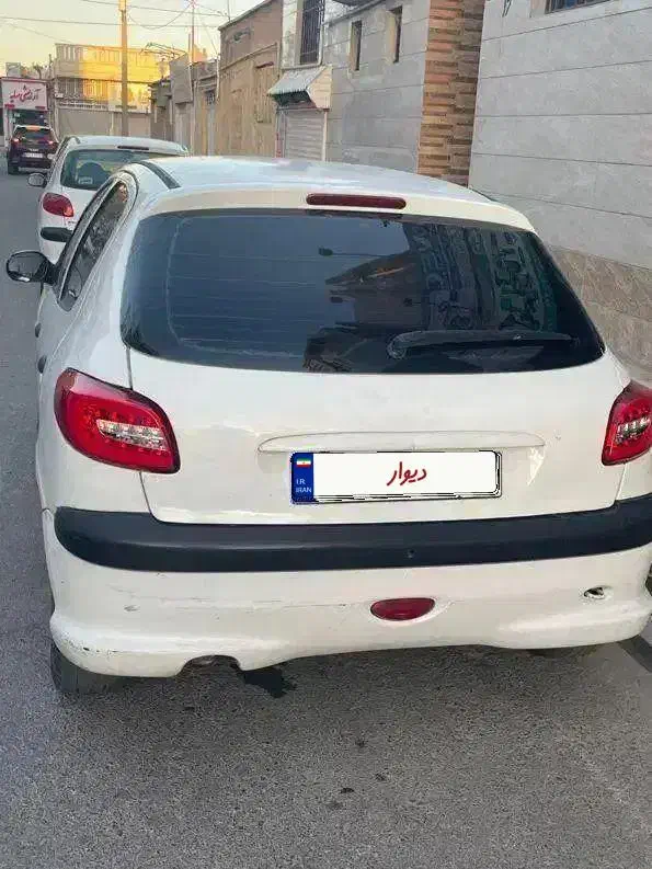 ۲۰۶ مدل ۸۹ تمام رنگ ۳۸۰ میلیون|خودرو سواری و وانت|تربت جام, بیست متری منبع آب|دیوار