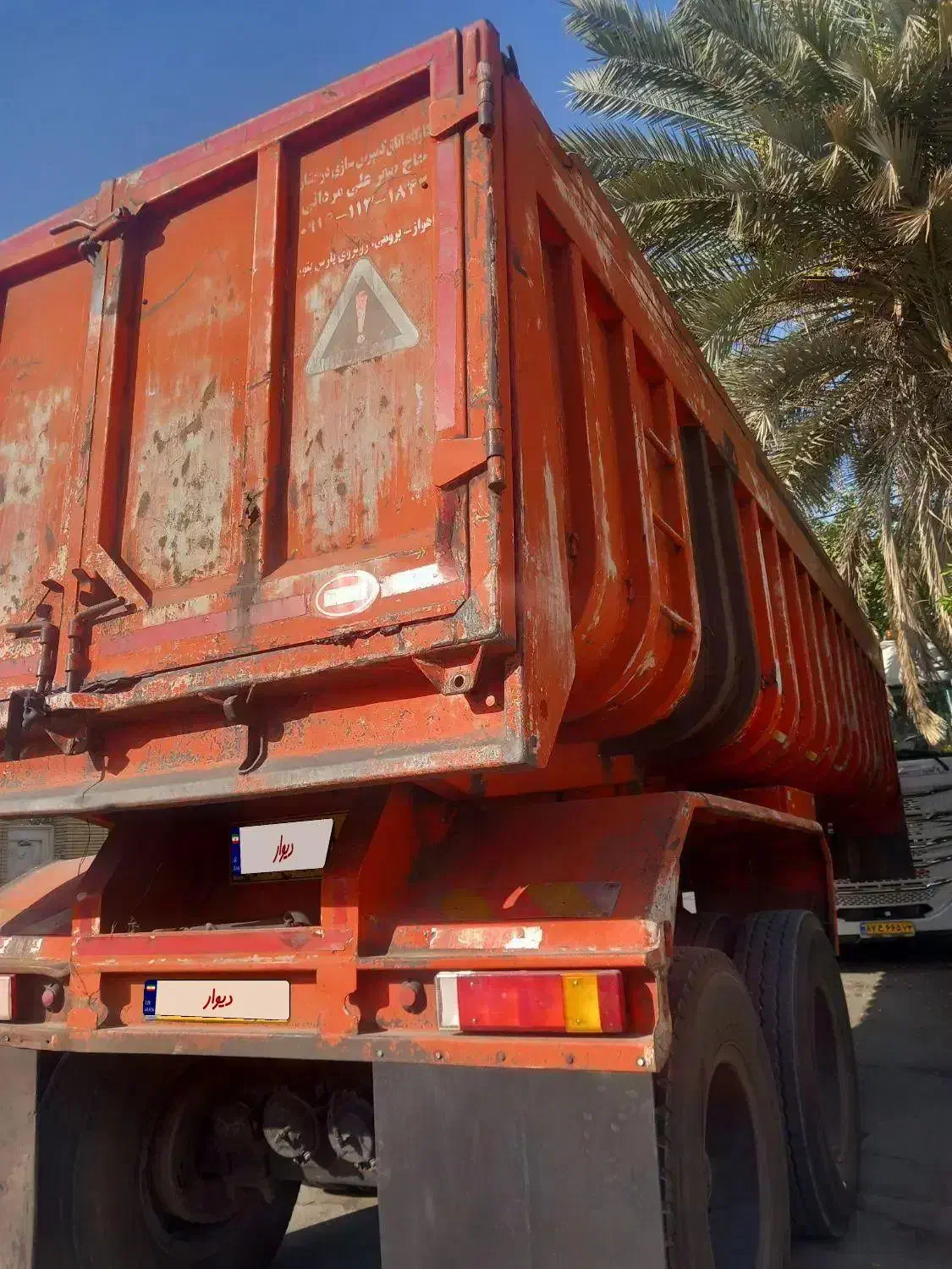 فروش کمپرسی اهوازی دو محور|خودرو سنگین|شیراز, بریجستون|دیوار