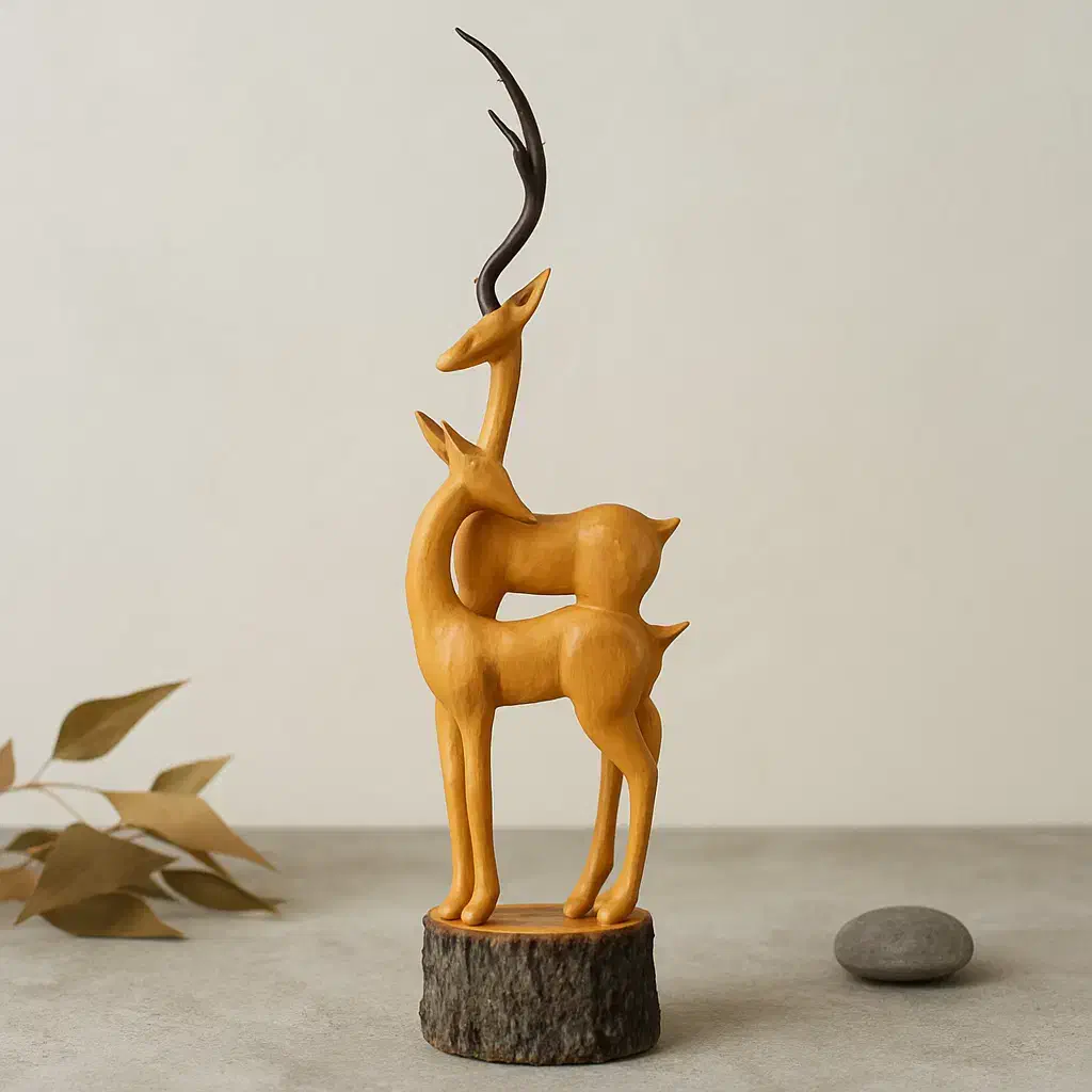 مجسمه چوبی طرح مارال A6/کادو/دکوری/هدیه|مجسمه، تندیس، ماکت|قم, نیروگاه|دیوار