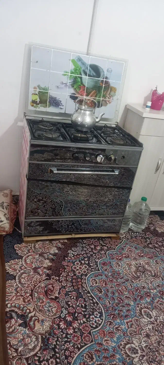 گاز طرح فر سالم بدون ایراد|اجاق گاز و لوازم برقی پختوپز|سوری, |دیوار