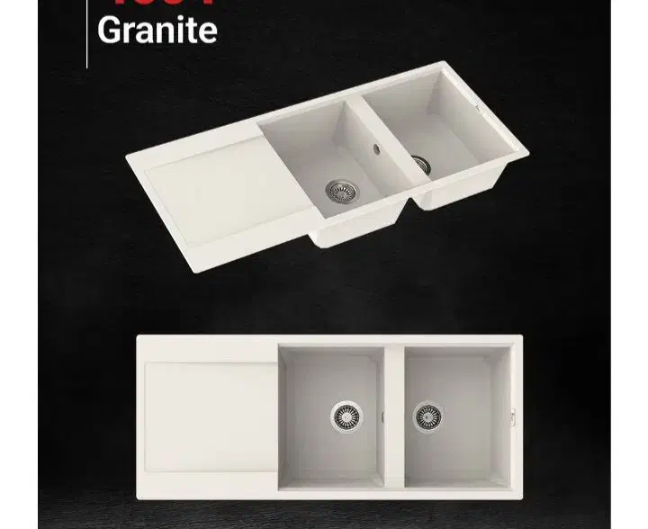 انواع سینک استیل. کریستال ، گرانیت|مصالح و تجهیزات ساختمان|مرودشت, بهارستان|دیوار