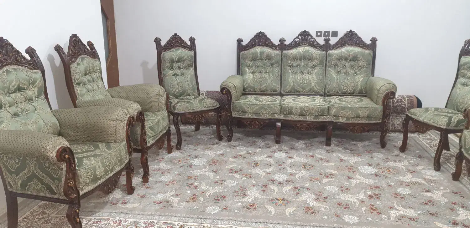 مبلمان سلطنتی|مبلمان خانگی و میز عسلی|روانسر, |دیوار