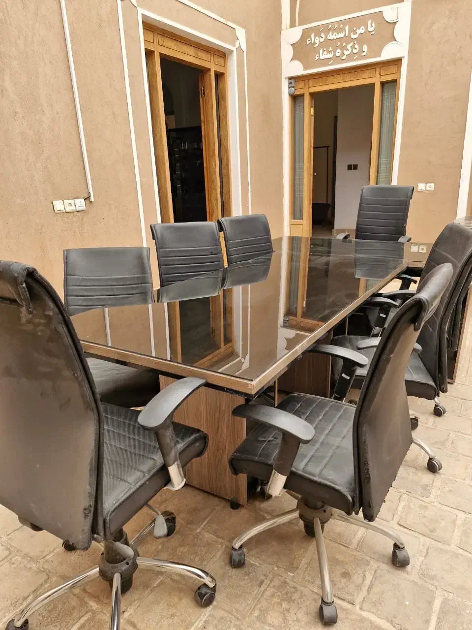 میز کنفرانس وصندلی|دفتر کار|یزد, |دیوار