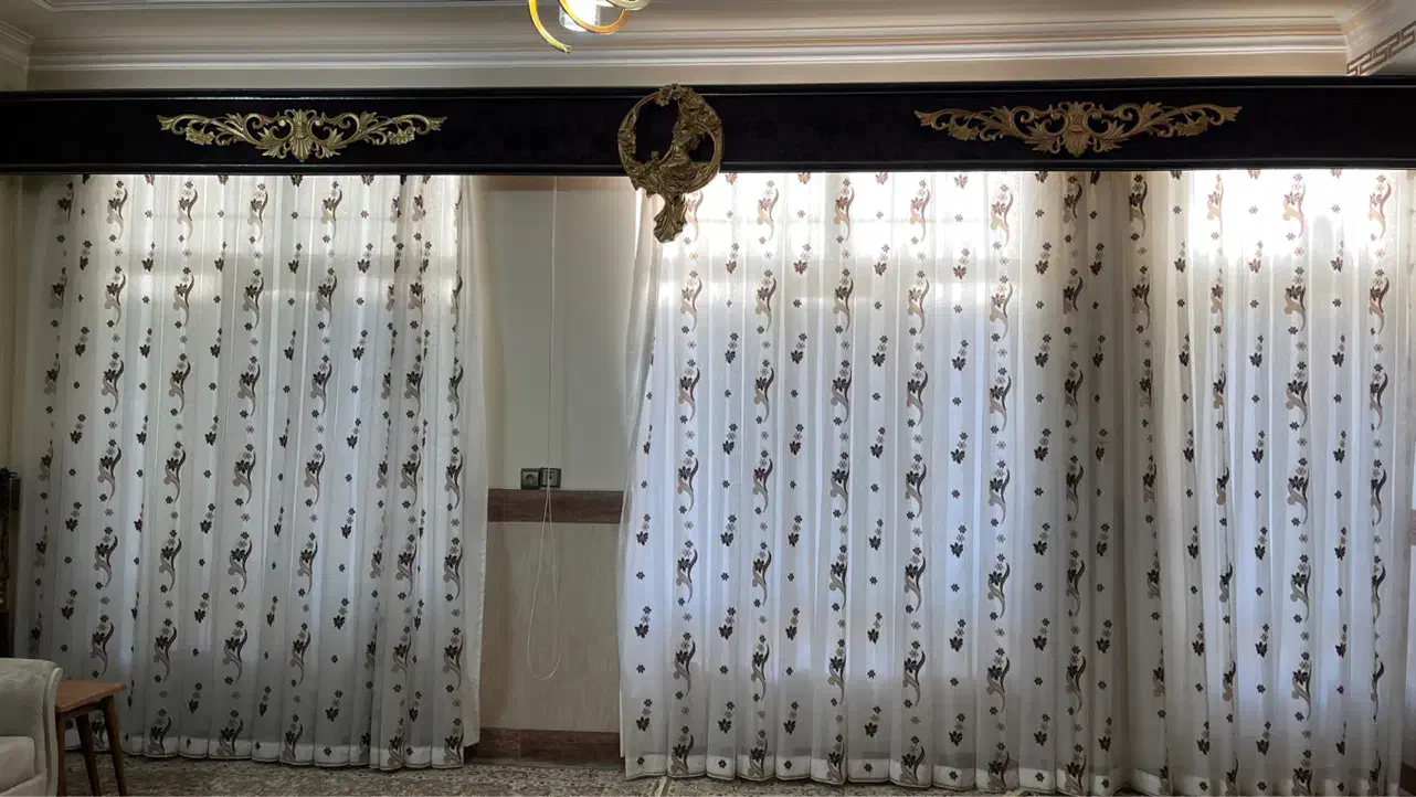 فروش پرده دست دوم|پرده، رانر، رومیزی|یزد, |دیوار