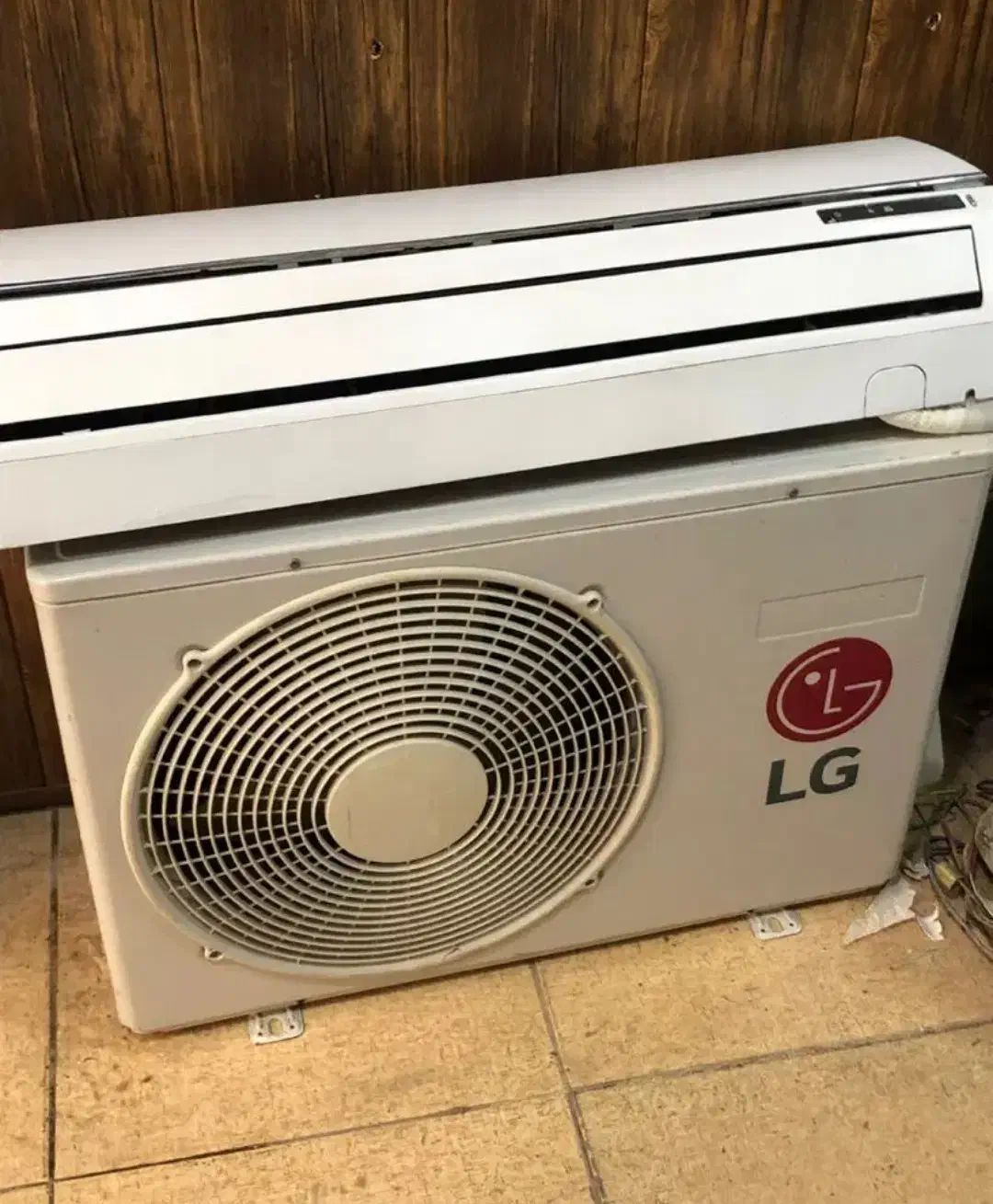 کولر اسپیلت الجی ۲۴ هزار کره ای سالم با ضمانت|کولر گازی و فنکوئل|رشت, معلم|دیوار