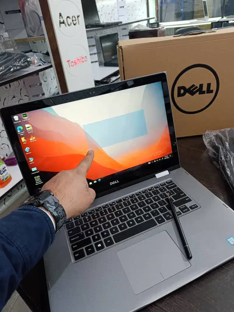 لپتاپdellتاچcori7 باقلم نوری تاشو|رایانه همراه|شهرکرد, |دیوار