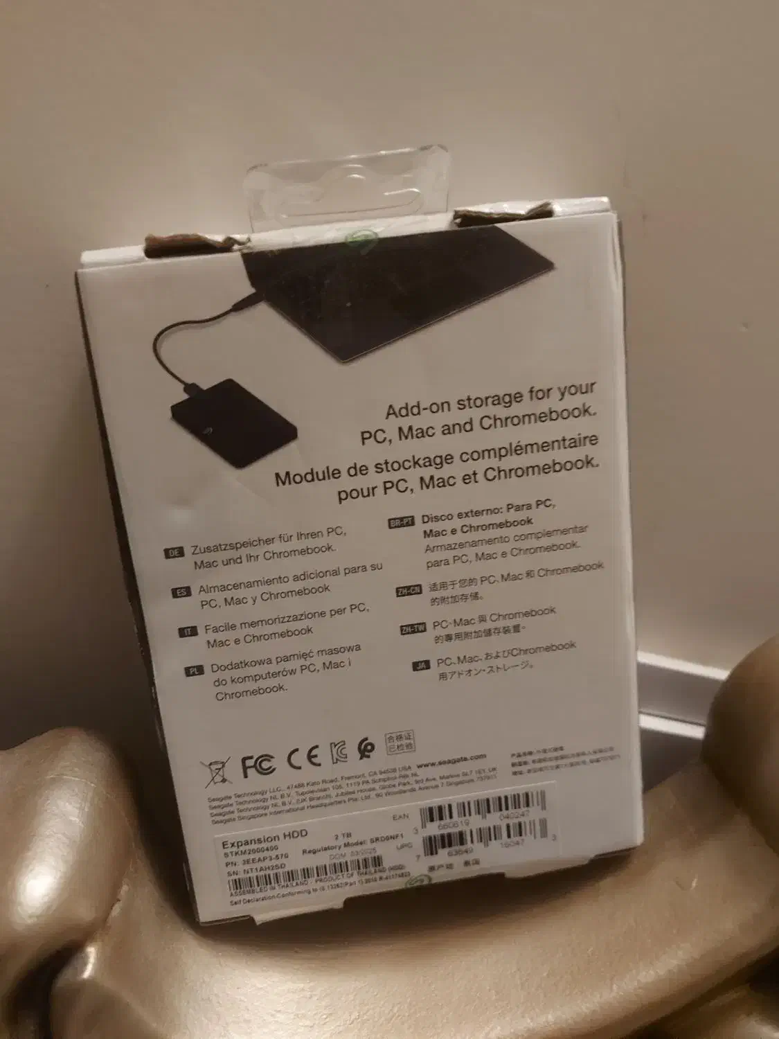 هارد اکسترنال دو ترابایت سیگیت اورجینال seagate|قطعات و لوازم جانبی رایانه|تهران, نارمک جنوبی|دیوار