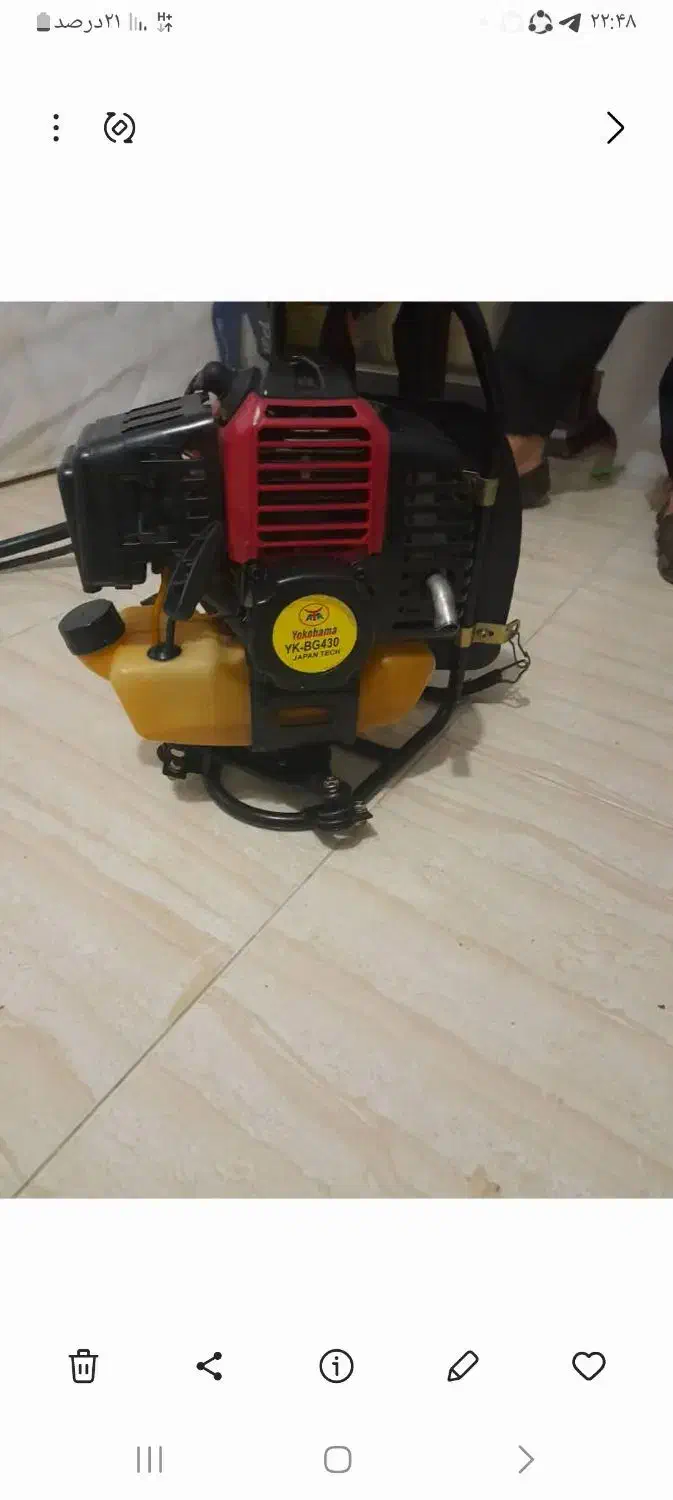 دستگاه علفزن کار کرده|خدمات باغبانی و درختکاری|احمدسرگوراب, |دیوار