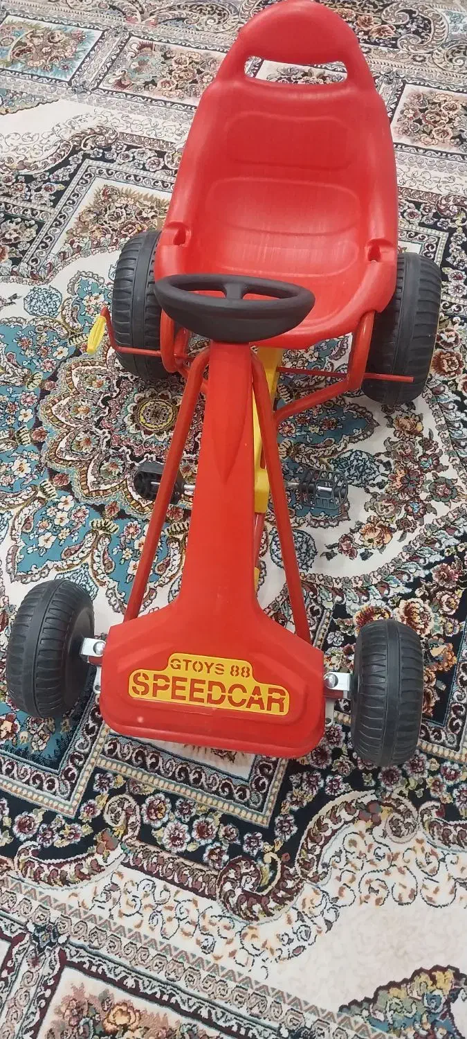 ماشین چهارچرخ پدال دار|اسباببازی|قائن, |دیوار