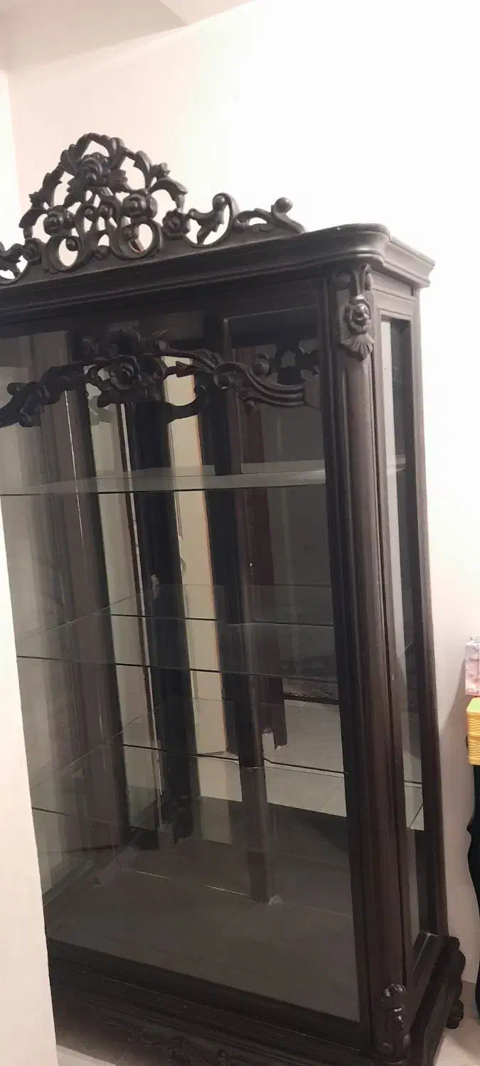 بوفه تمام چوب فروشی|بوفه، ویترین، کنسول|سهند, |دیوار