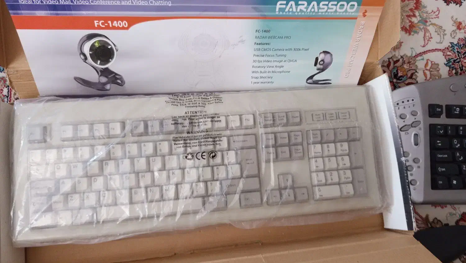 کیبورد|قطعات و لوازم جانبی رایانه|خرم‌آباد, |دیوار