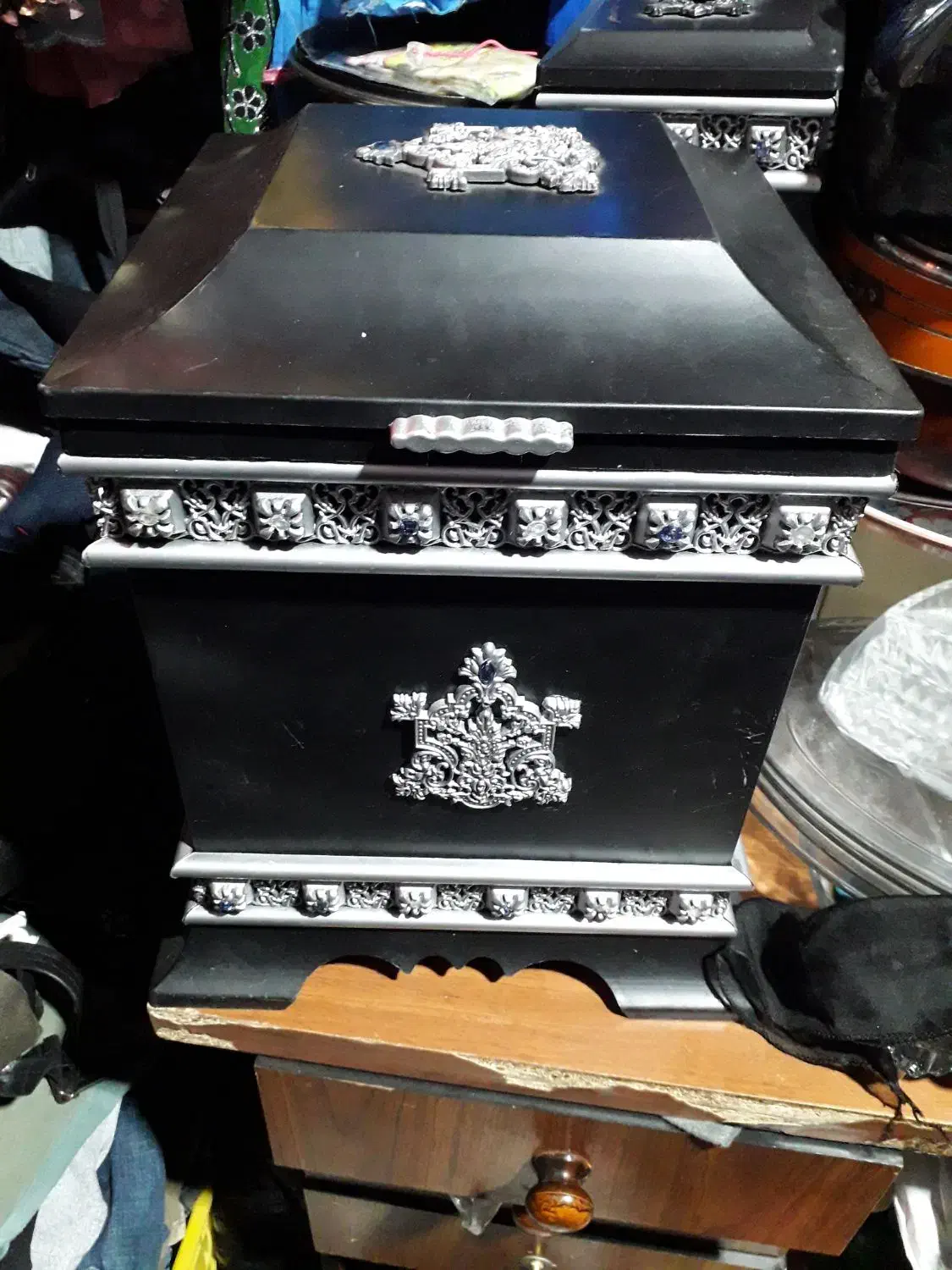 سطل زباله و جا دستمالی ست|ظروف نگهدارنده، پلاستیکی، یک‌بارمصرف|سقز, |دیوار