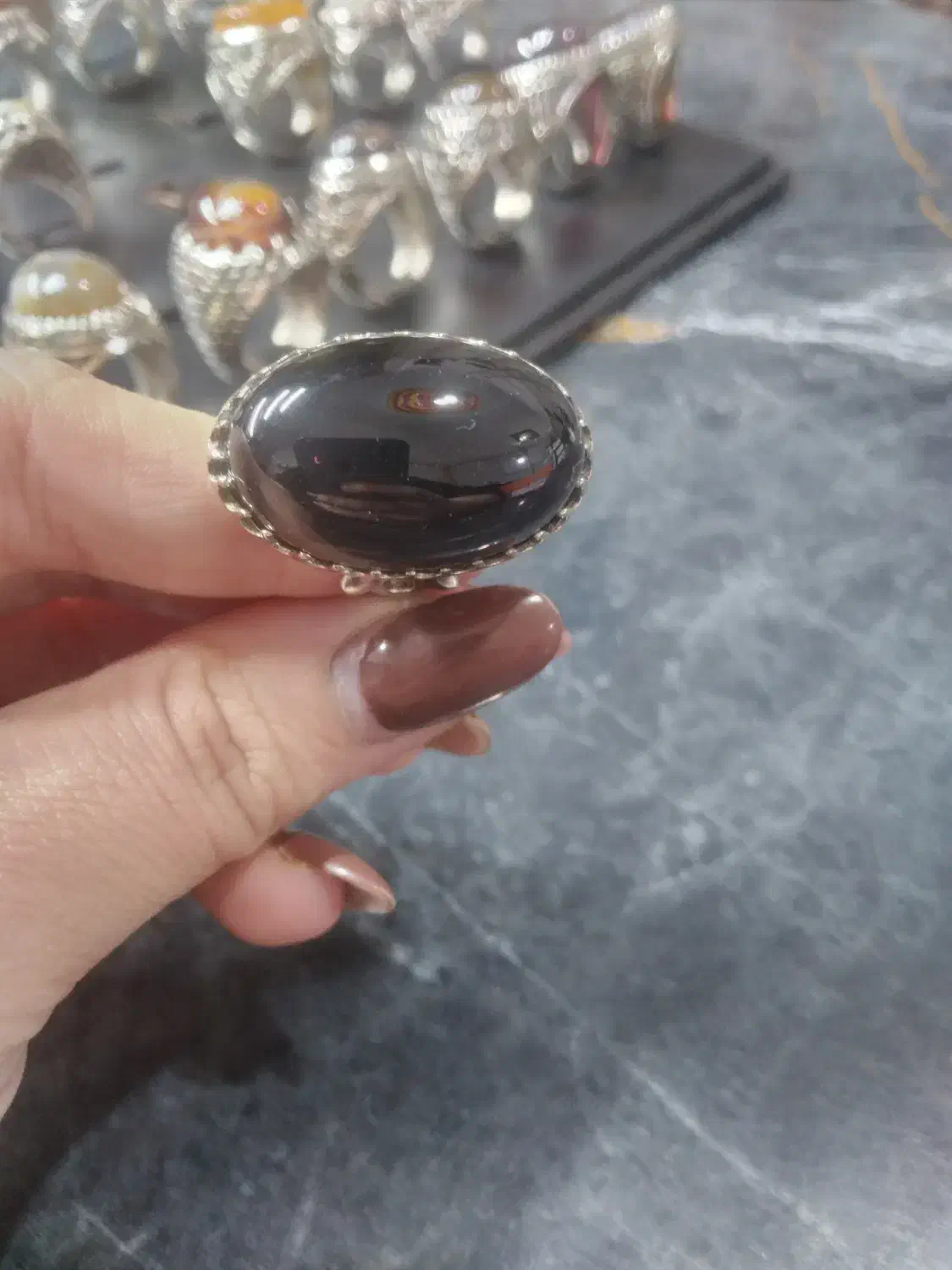 انگشتر مردونه عیار ۹۰|جواهرات|ماسال, |دیوار