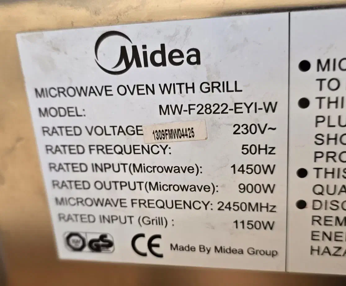 مایکروویو Midea|اجاق گاز و لوازم برقی پختوپز|تهران, جیحون|دیوار