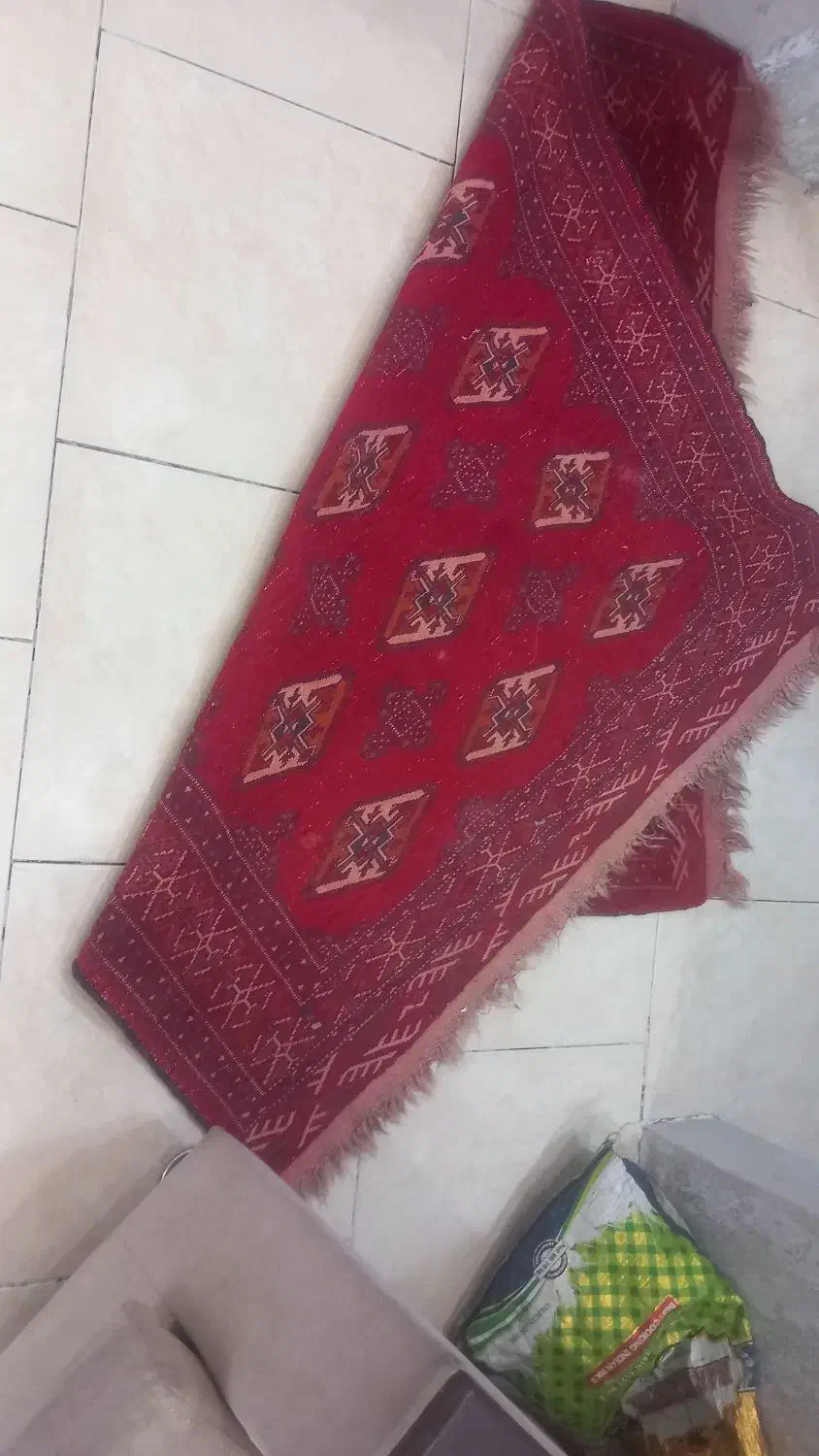 قالیچه دست باف قدیمی|فرش|گلبهار, شهر جدید گلبهار|دیوار