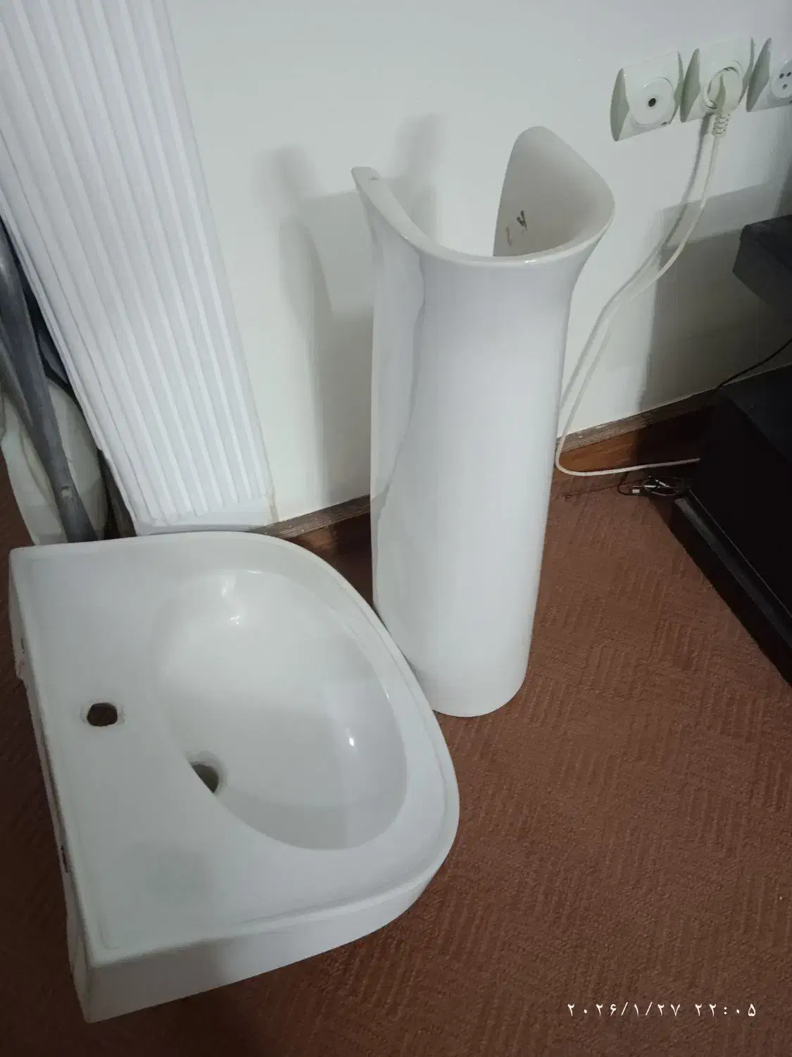 سنگ رو شور|لوازم سرویس بهداشتی|مشهد, فرهنگیان (شهرک غرب)|دیوار