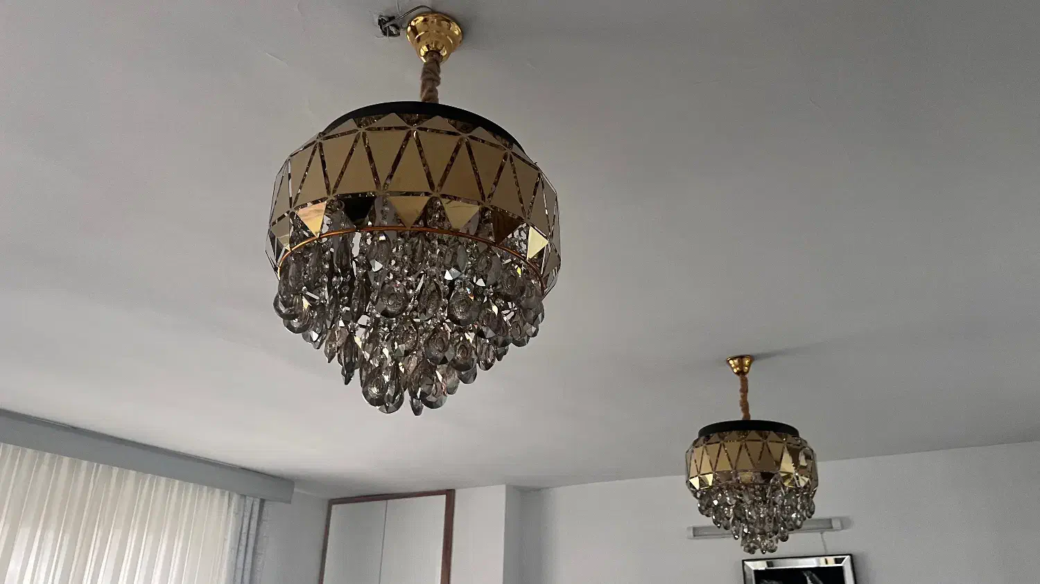 لوستر|لوستر و چراغ آویز|همدان, |دیوار