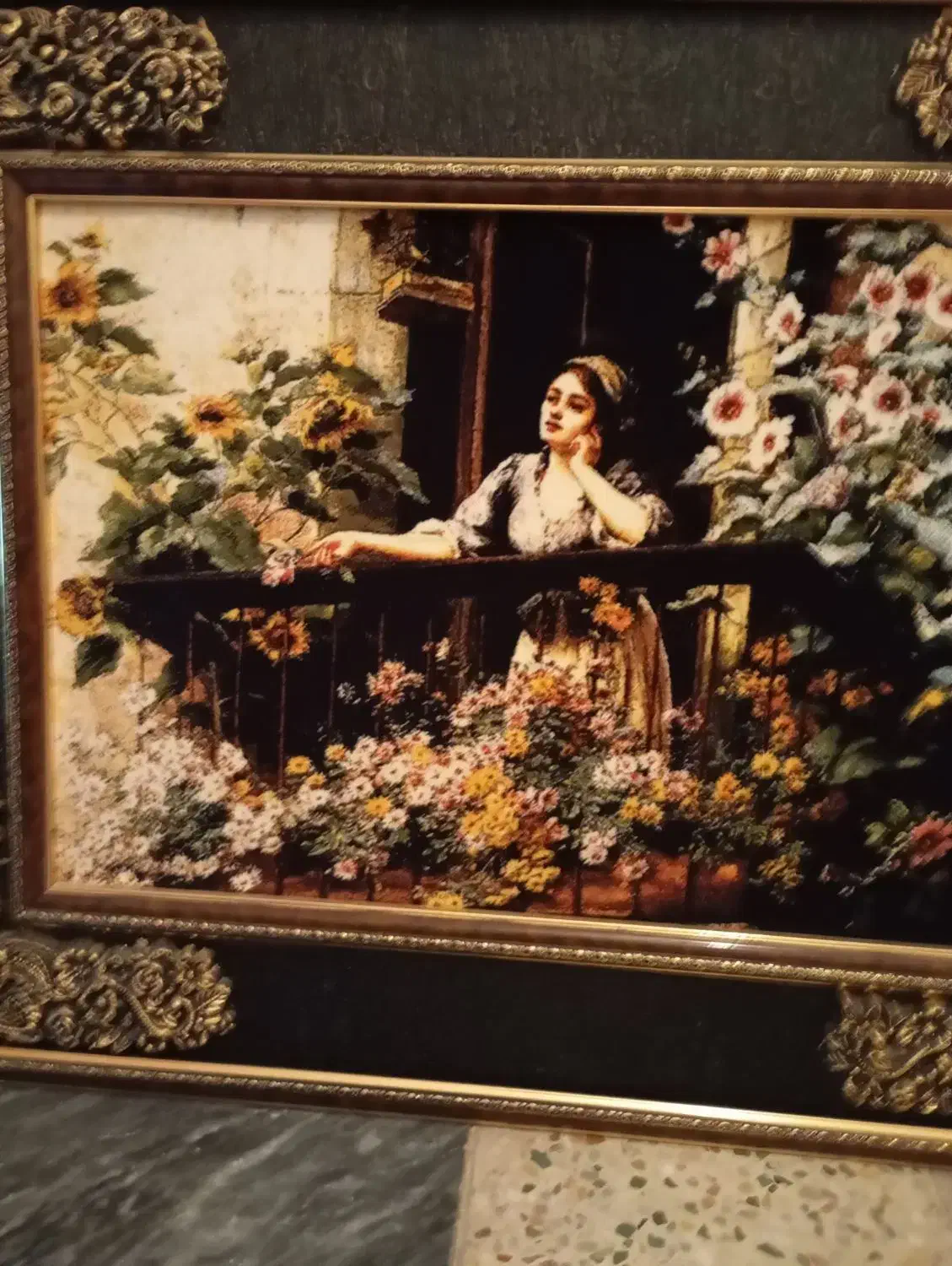 تابلو فرش|تابلو فرش|خرمآباد, |دیوار