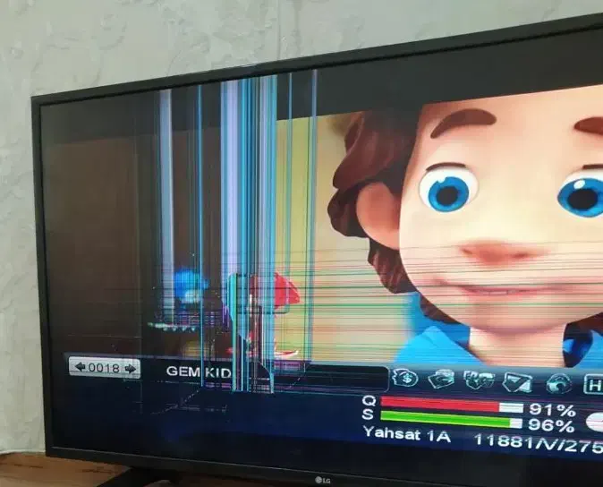 تلویزیون ۴۳اینچ الجی|تلویزیون و پروژکتور|مسجد سلیمان, |دیوار