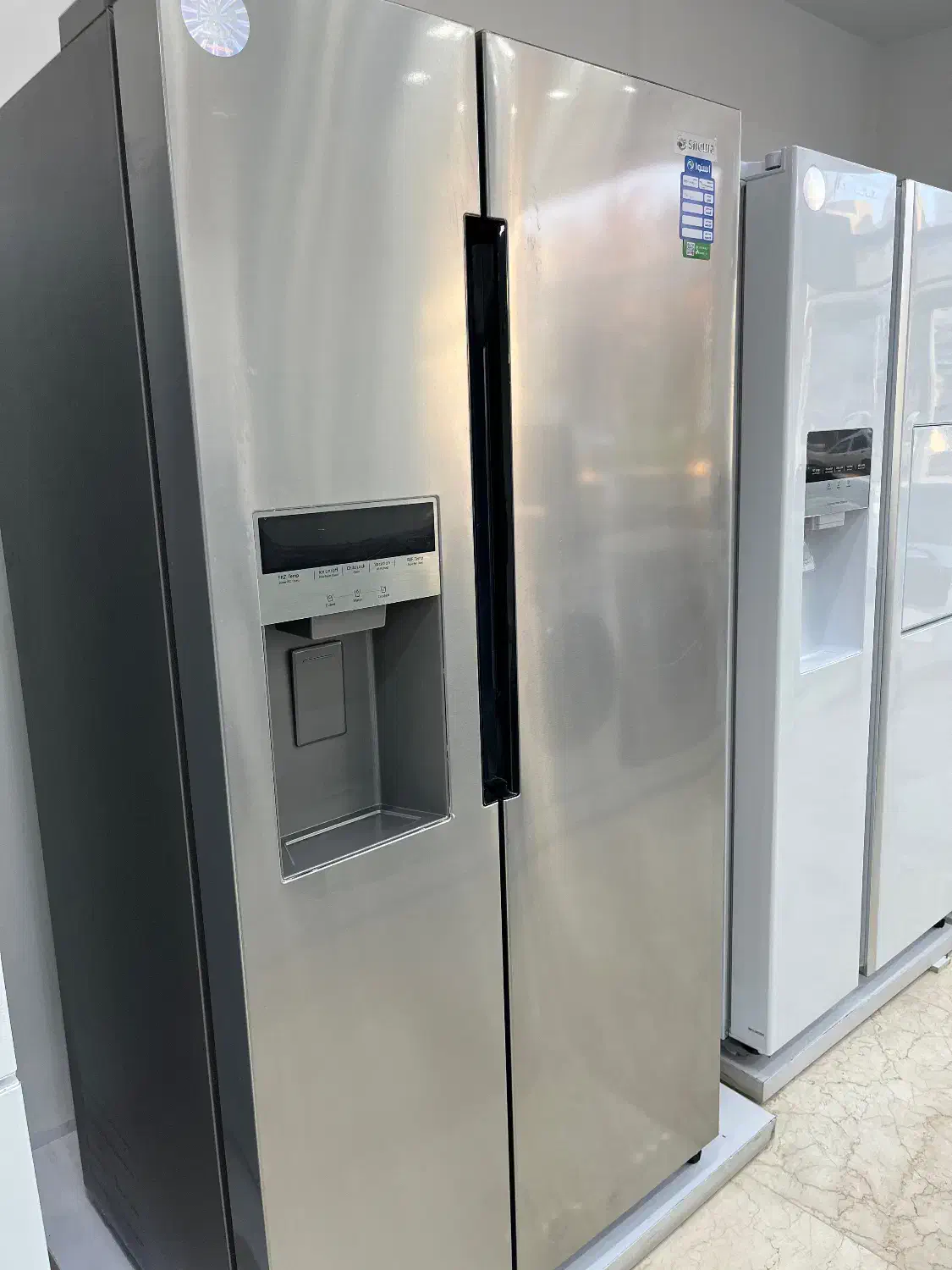یخچال فریزر و ساید بای ساید به علت تغییر دکور|یخچال و فریزر|دماوند, گیلاوند|دیوار