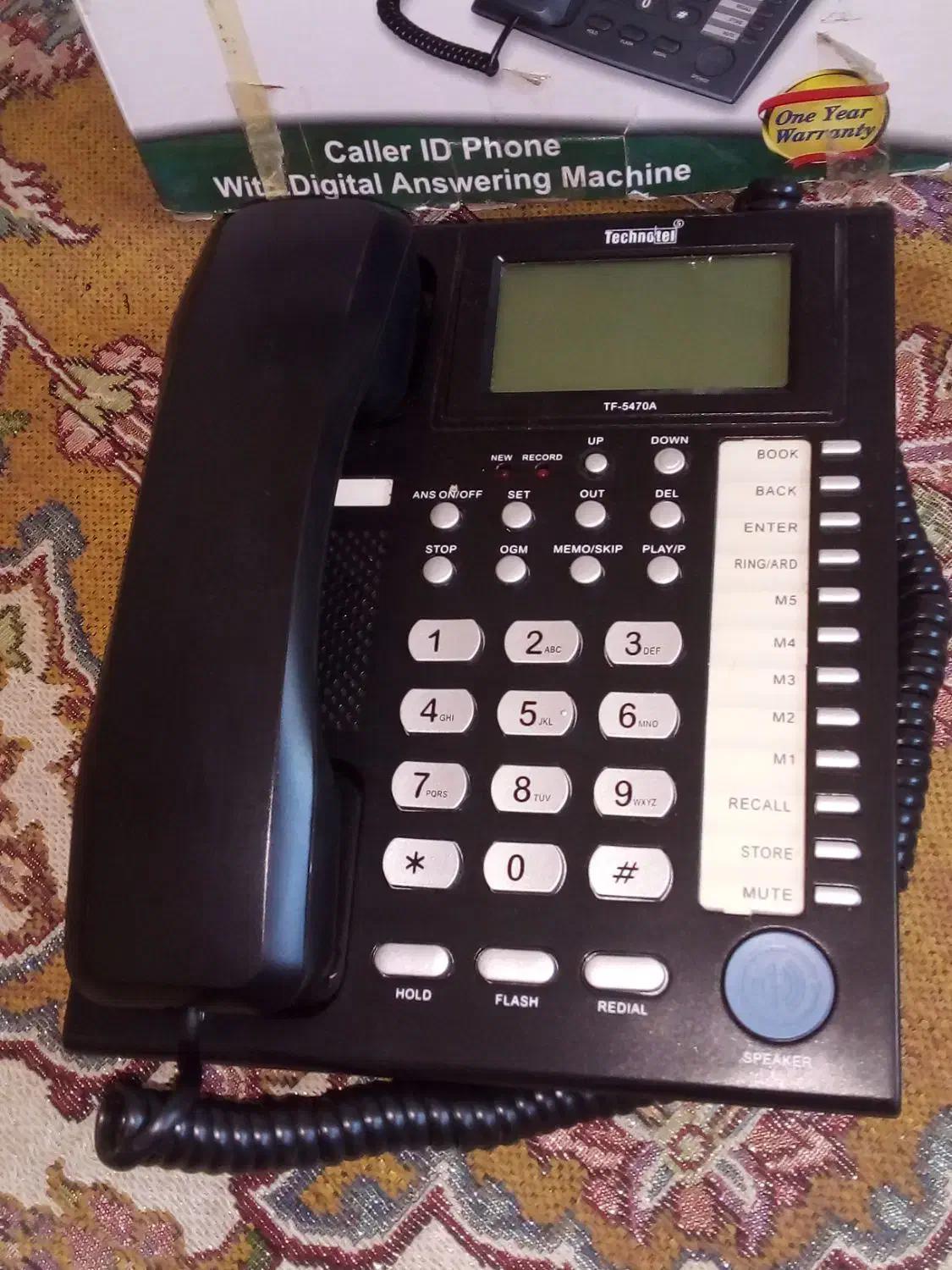 تفوری تلفن رومیزی تکنوتل|تلفن رومیزی|تاکستان, |دیوار