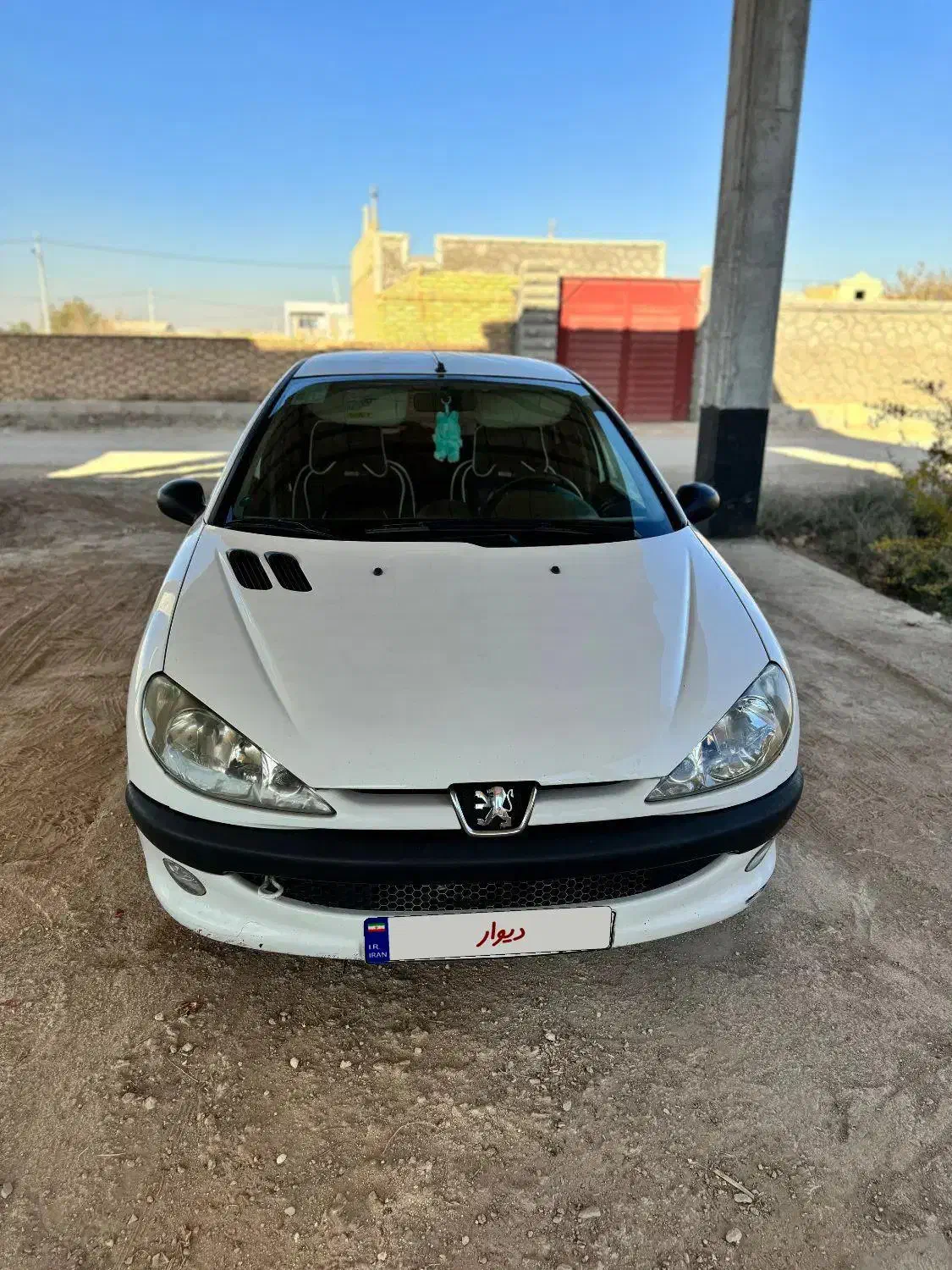 ماشین ۲۰۶ مدل ۱۴۰۰ بیرنگ و شاسی پلمپ|خودرو سواری و وانت|زارچ, |دیوار