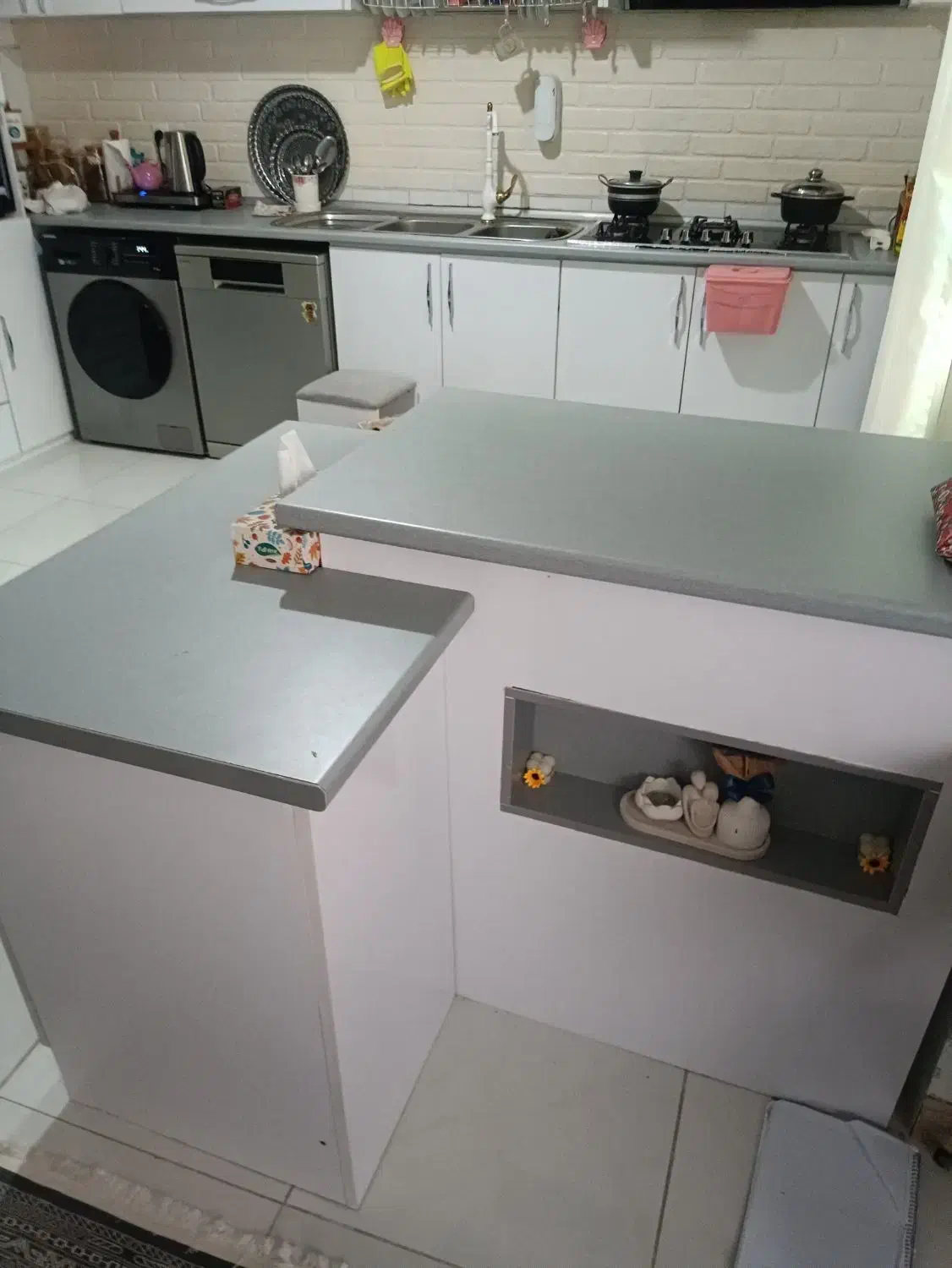 جزیره آشپزخانه|مصالح و تجهیزات ساختمان|رشت, کوی حسینی|دیوار