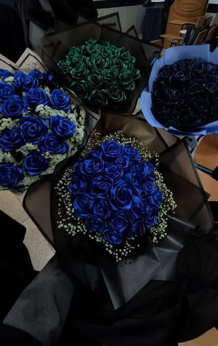 ساخت گل رز|گل مصنوعی|کرمان, |دیوار