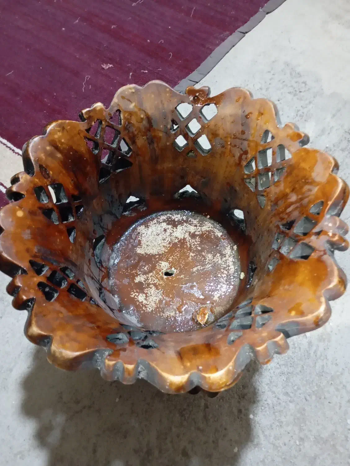 گلدان عتیقه|کلکسیون اشیاء عتیقه|آذرشهر, |دیوار