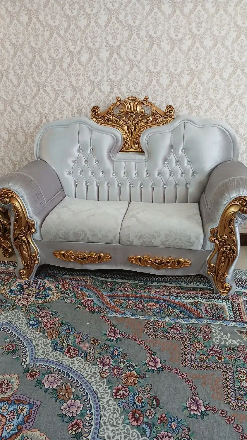 مبلمان نمیه استیل سلطنتی شیک|مبلمان خانگی و میز عسلی|مشهد, شهرک ابوذر|دیوار