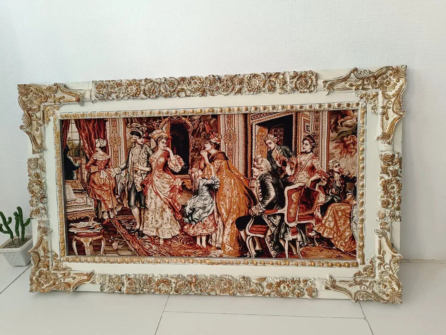 تابلو فرش|تابلو فرش|بهارستان, |دیوار